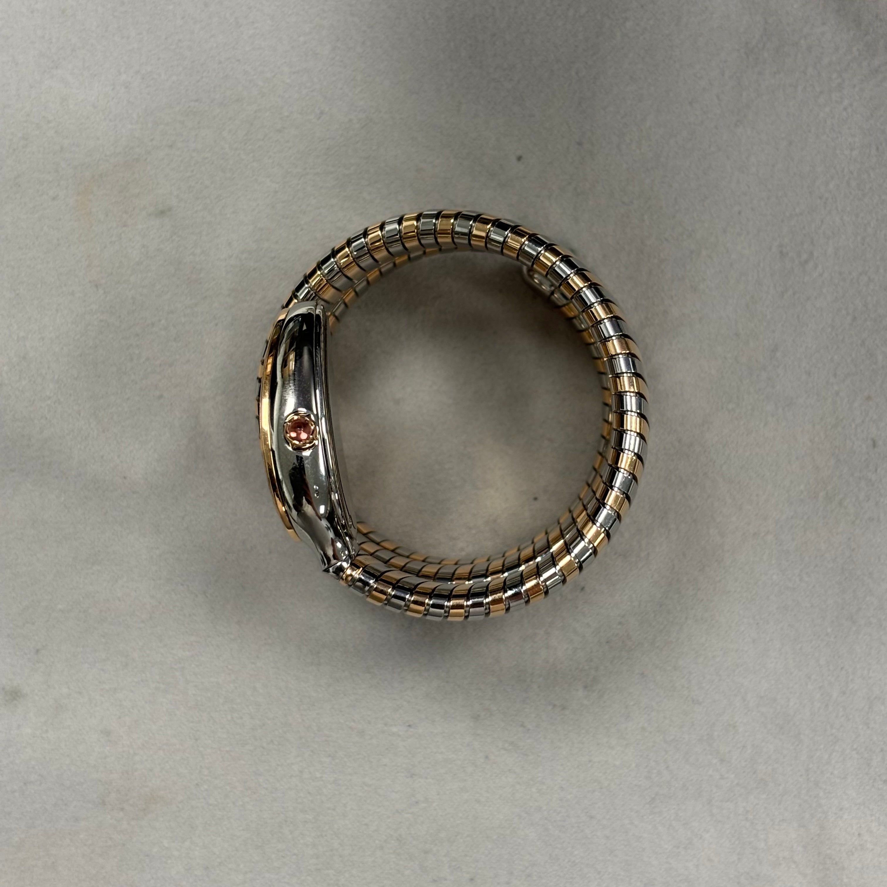 Bvlgari Serpenti 26mm Red Dial Watch Ref# 102113 - Happy Jewelers Fine Jewelry Lifetime Warranty