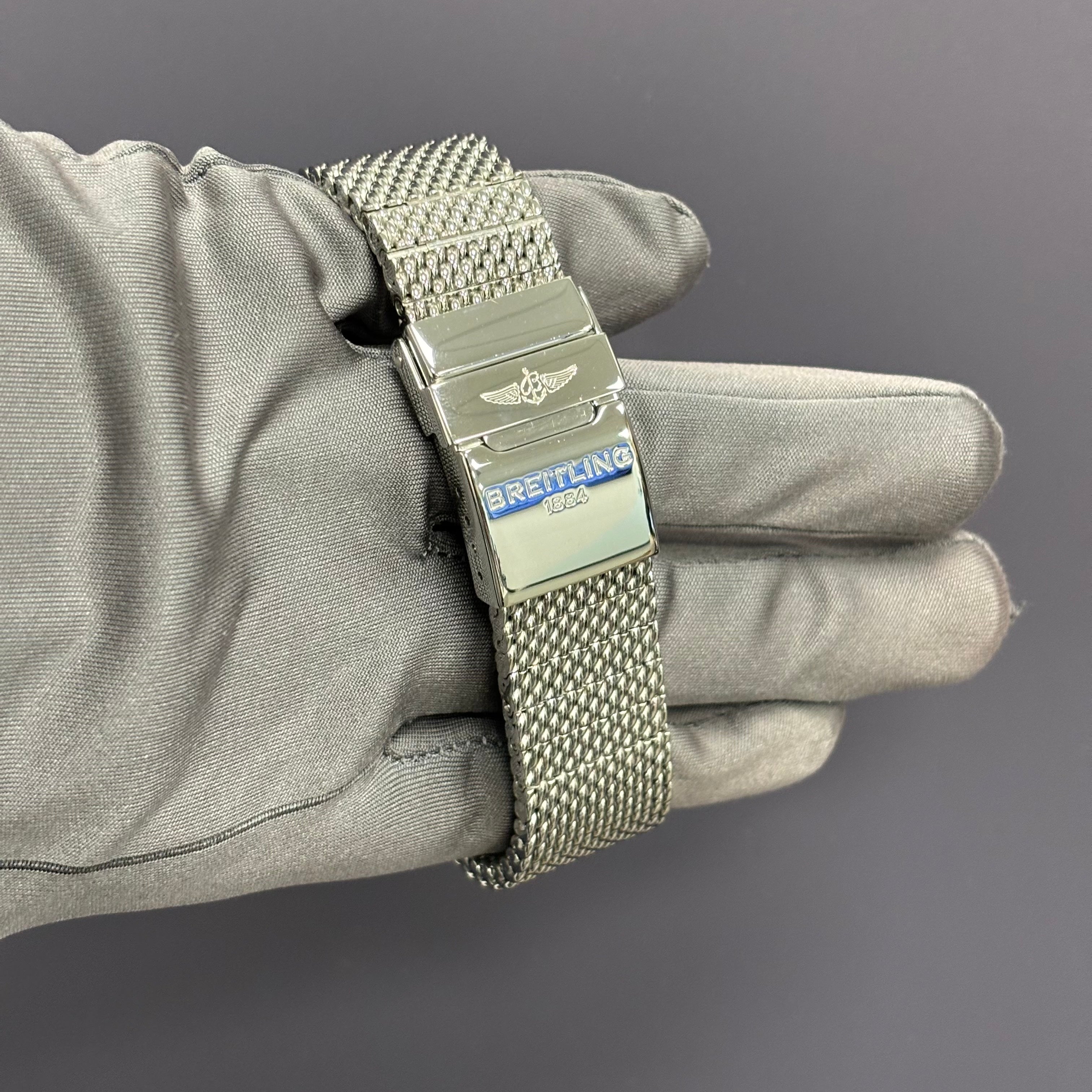 Breitling Superocean 46mm Black Dial Watch Ref# A13320 - Happy Jewelers Fine Jewelry Lifetime Warranty