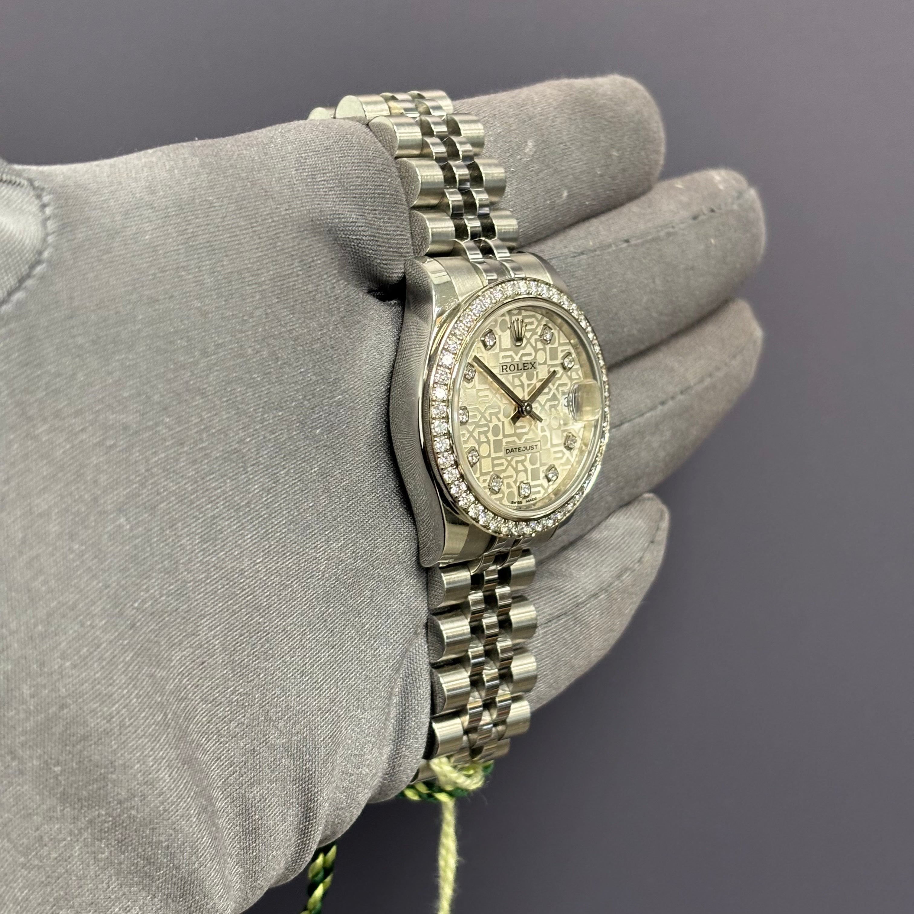 Rolex Datejust 31mm Silver Dial Watch Ref# 178384 - Happy Jewelers Fine Jewelry Lifetime Warranty