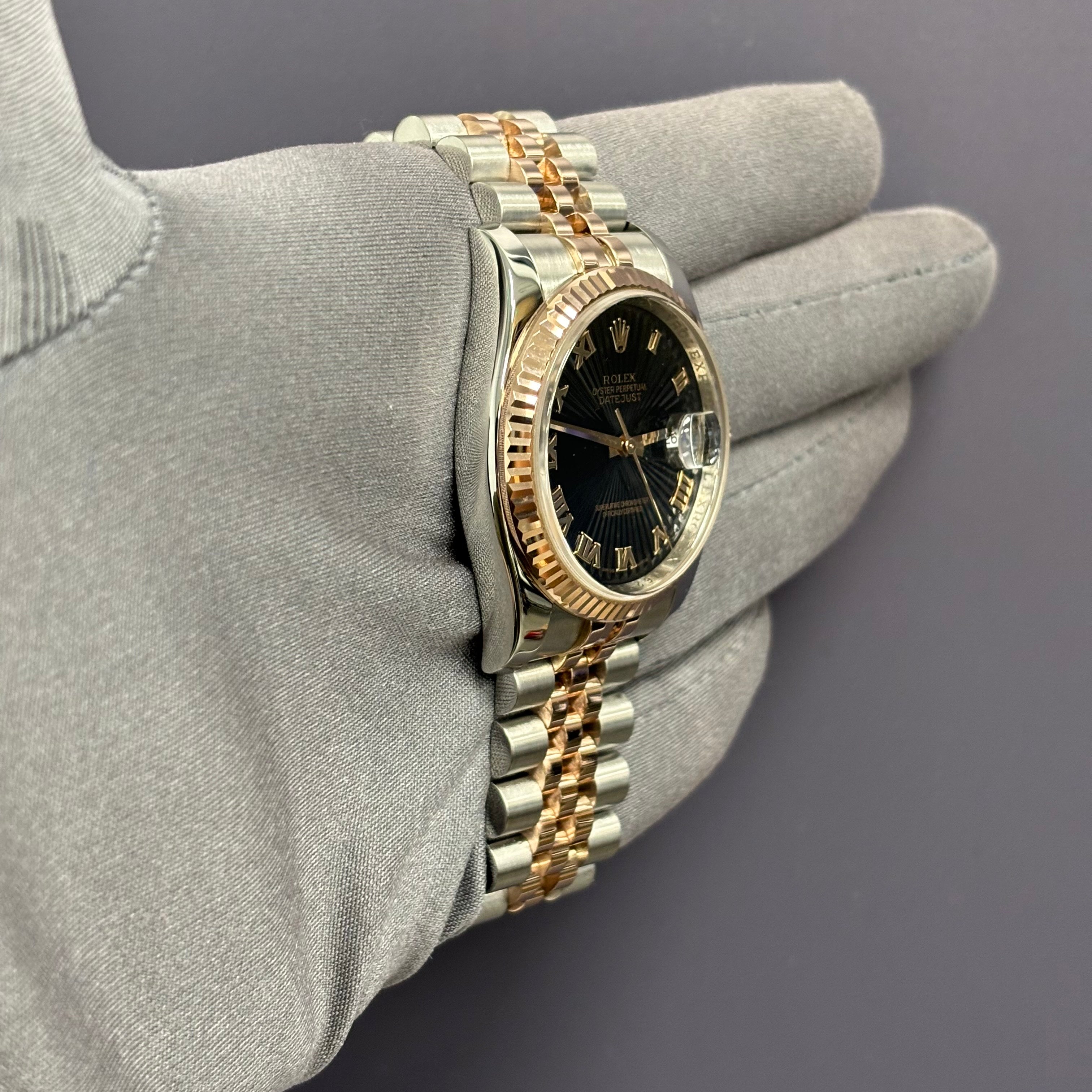 Rolex Datejust 36mm Black Dial Watch Ref# 116231 - Happy Jewelers Fine Jewelry Lifetime Warranty