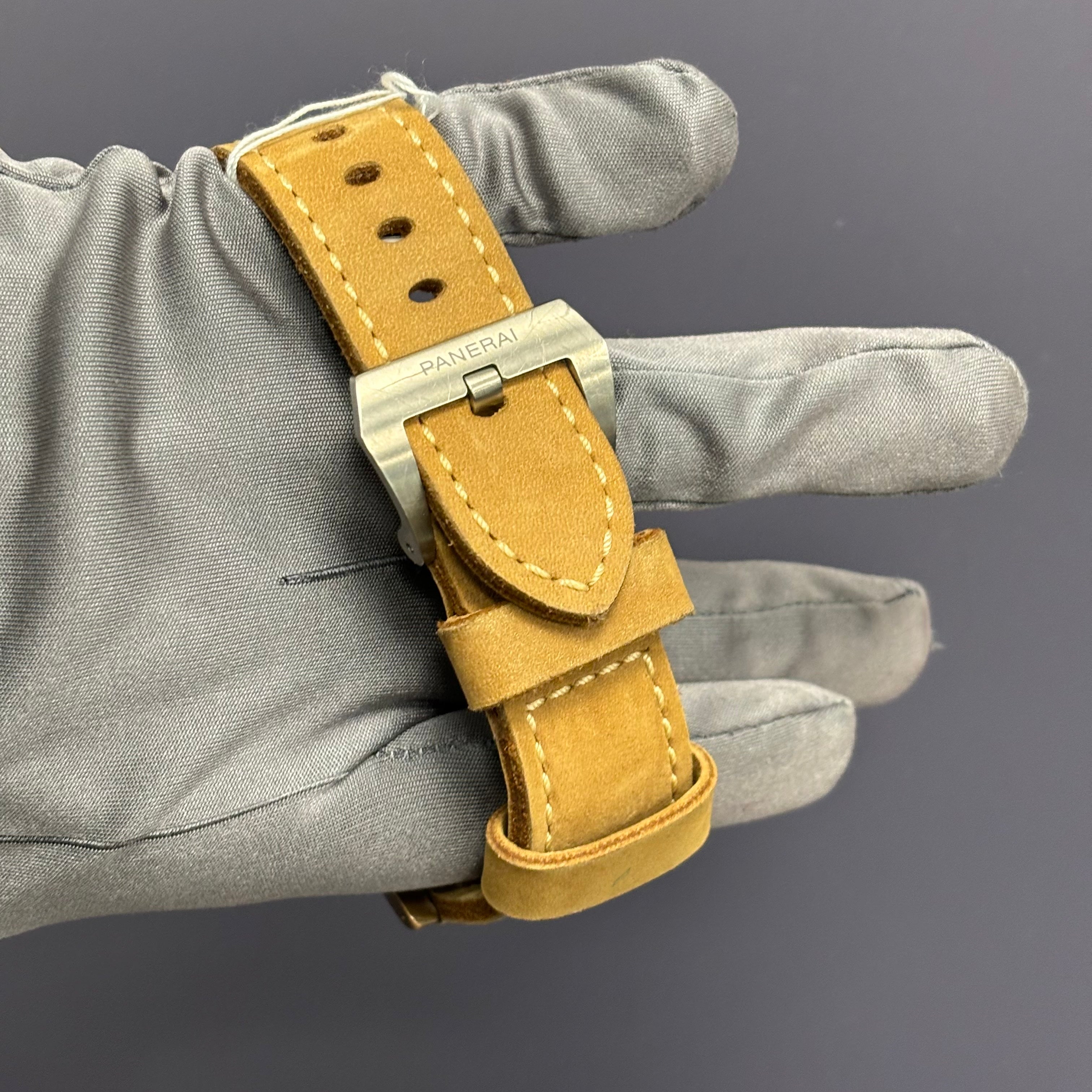 Panerai Luminor 47mm Blue Dial Watch Ref# PAM00671 - Happy Jewelers Fine Jewelry Lifetime Warranty