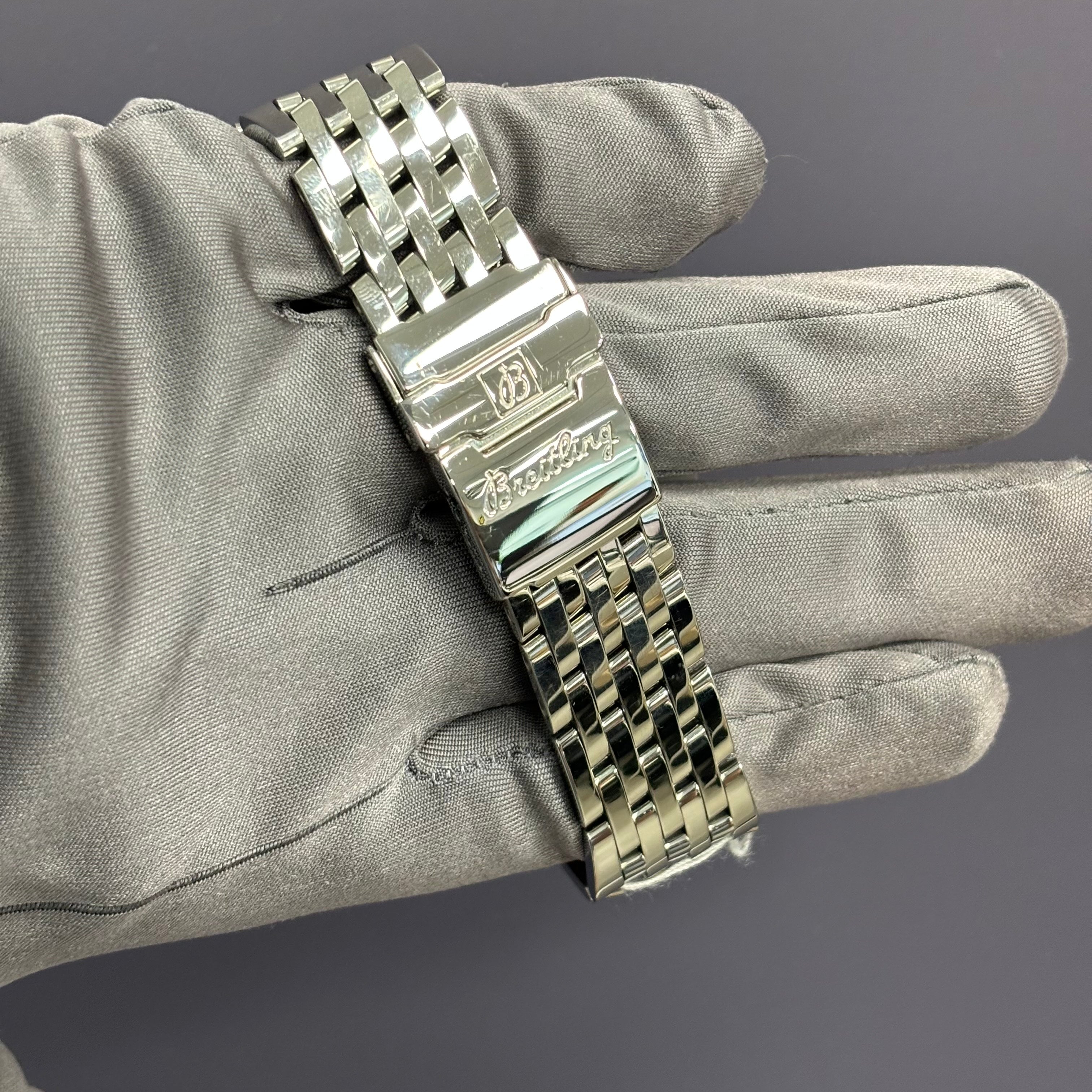 Breitling Navitimer 43mm Grey Dial Watch Ref# A35360 - Happy Jewelers Fine Jewelry Lifetime Warranty