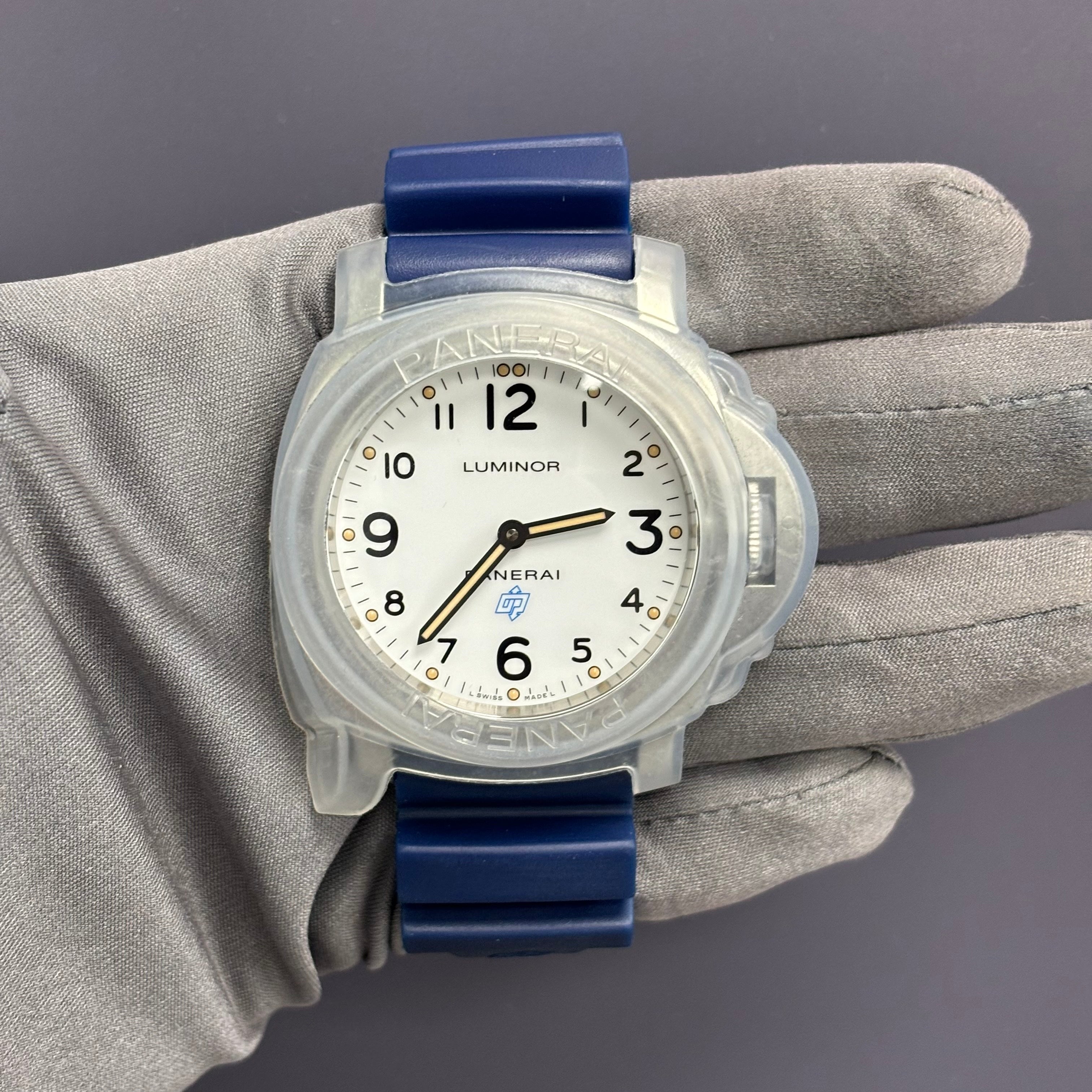 Panerai Luminor 44mm White Dial Watch Ref# PAM00630 - Happy Jewelers Fine Jewelry Lifetime Warranty