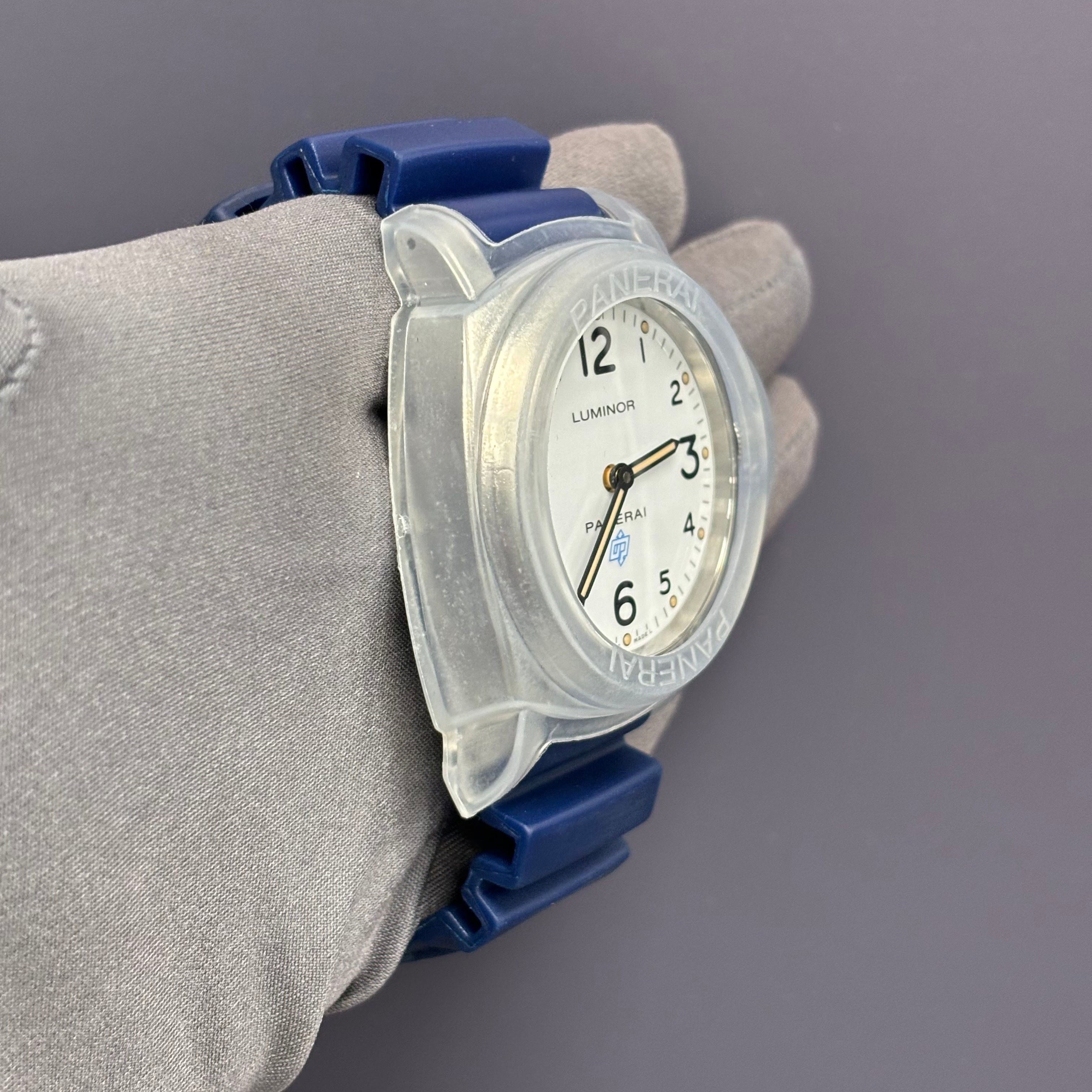 Panerai Luminor 44mm White Dial Watch Ref# PAM00630 - Happy Jewelers Fine Jewelry Lifetime Warranty