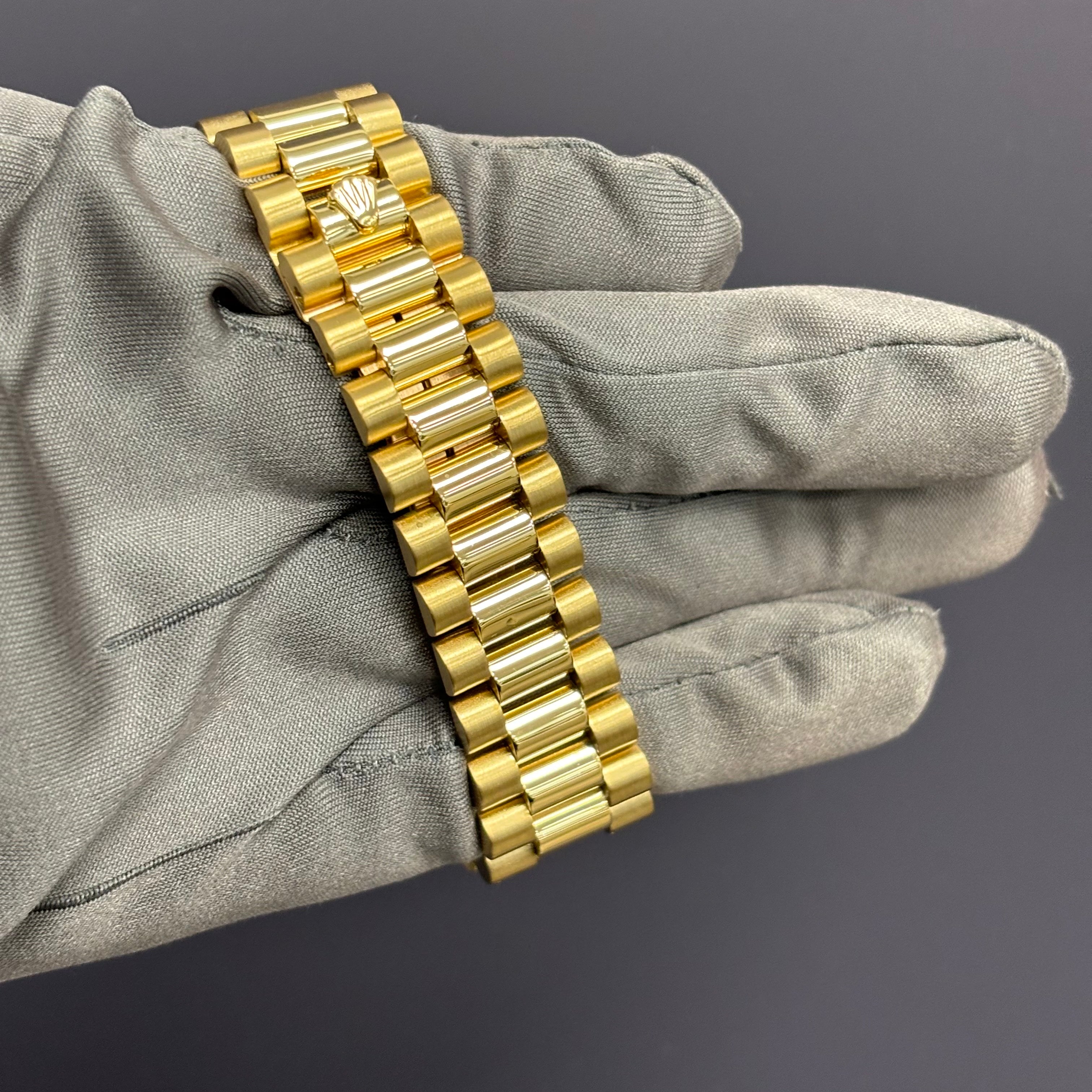 Rolex Day-Date 36mm Black Dial Watch Ref# 18238 - Happy Jewelers Fine Jewelry Lifetime Warranty