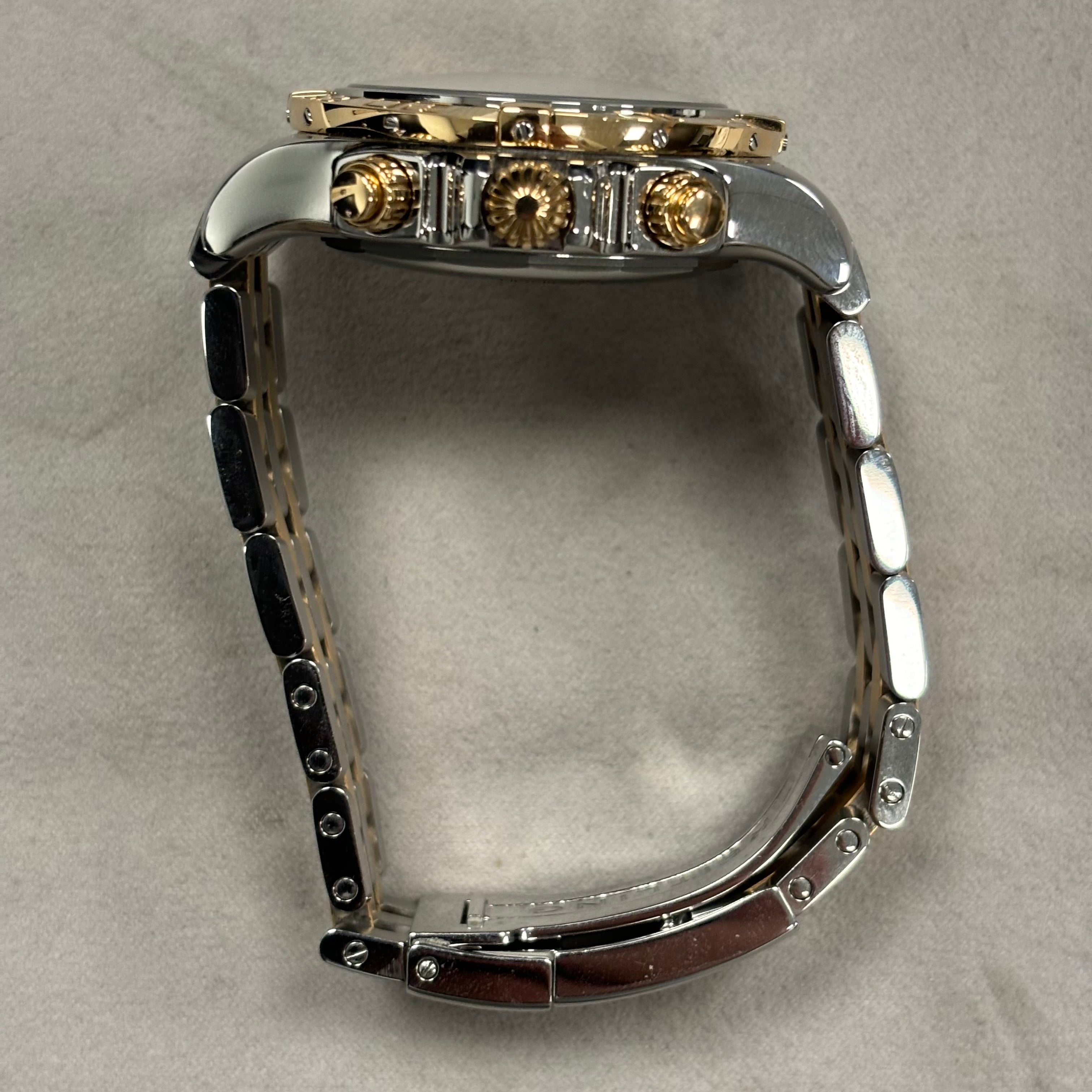 Breitling Chronomat 44mm Blue Dial Watch Ref# CB0110 - Happy Jewelers Fine Jewelry Lifetime Warranty