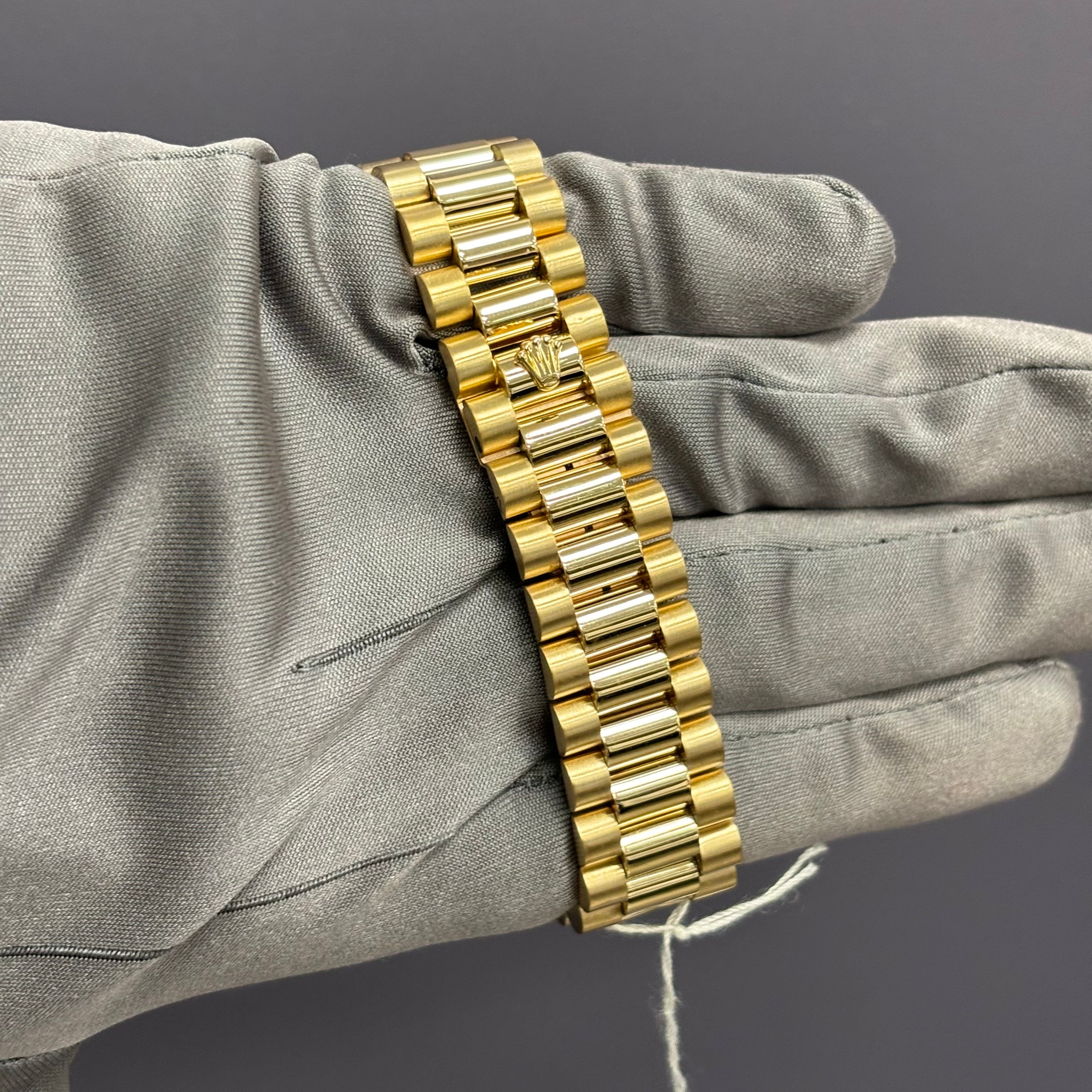 Rolex Day-Date 36mm Howlite Dial Watch Ref# 18238 - Happy Jewelers Fine Jewelry Lifetime Warranty