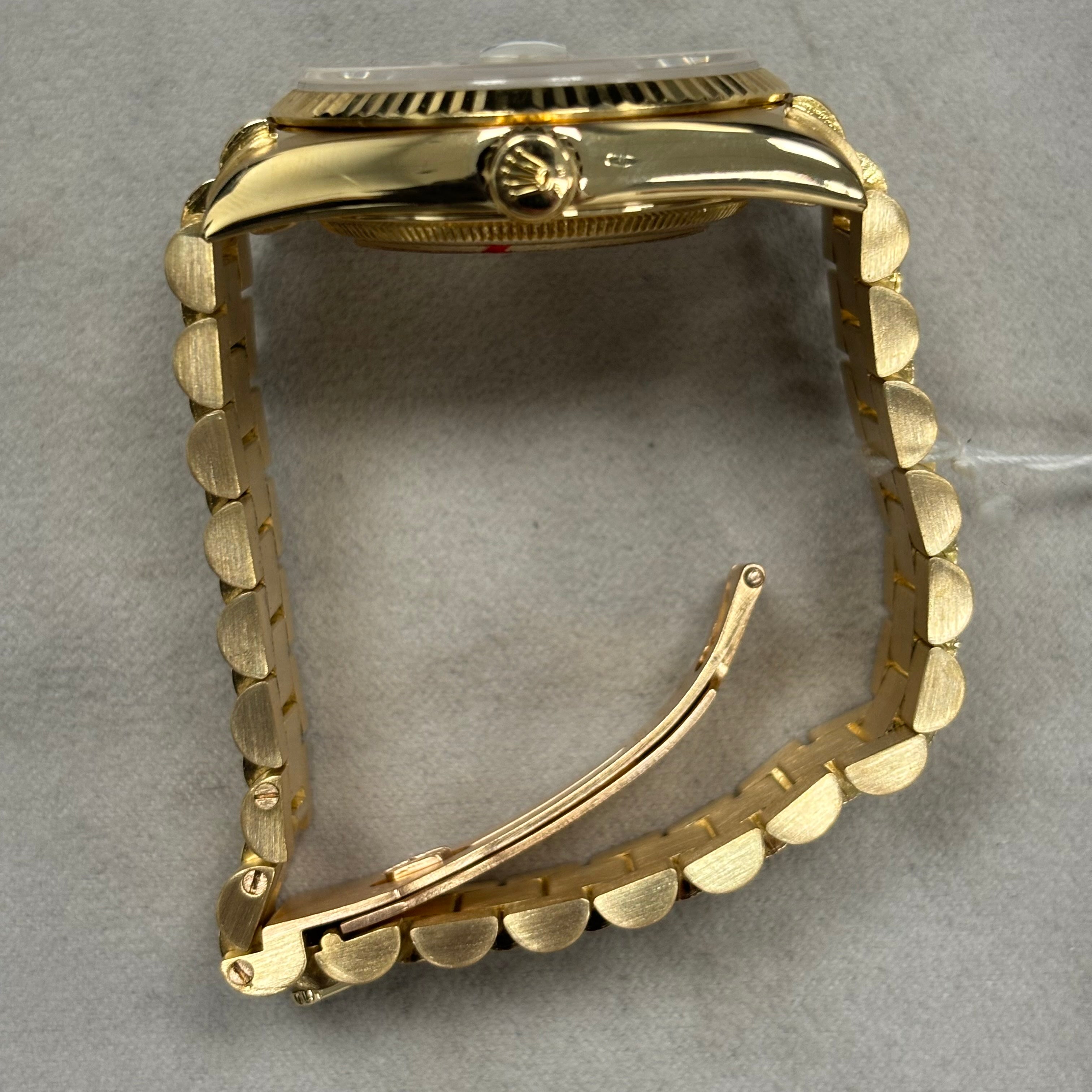 Rolex Day-Date 36mm Howlite Dial Watch Ref# 18238 - Happy Jewelers Fine Jewelry Lifetime Warranty