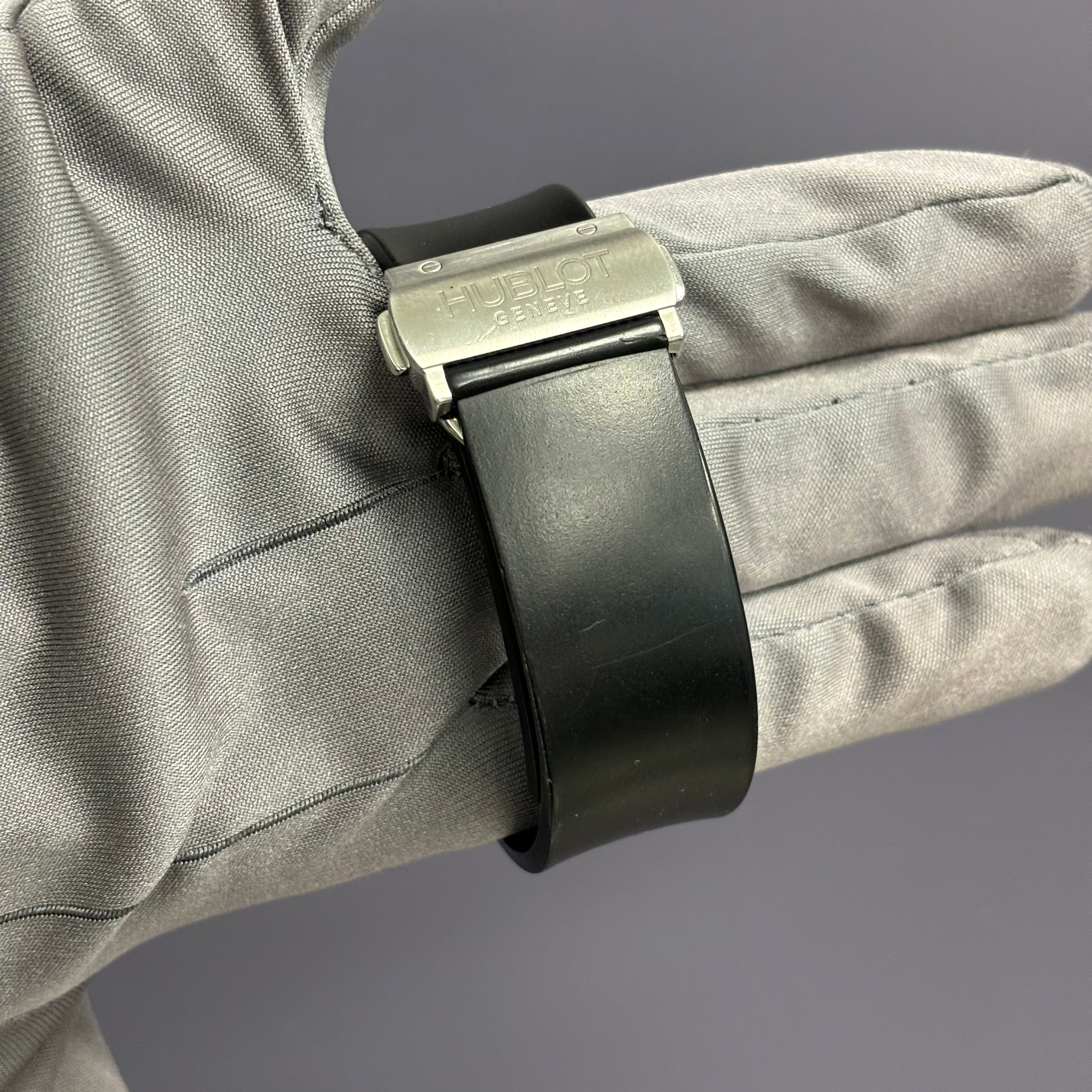 Hublot Big Bang 41mm Black Dial Watch Ref# 1915.NE10.1 - Happy Jewelers Fine Jewelry Lifetime Warranty