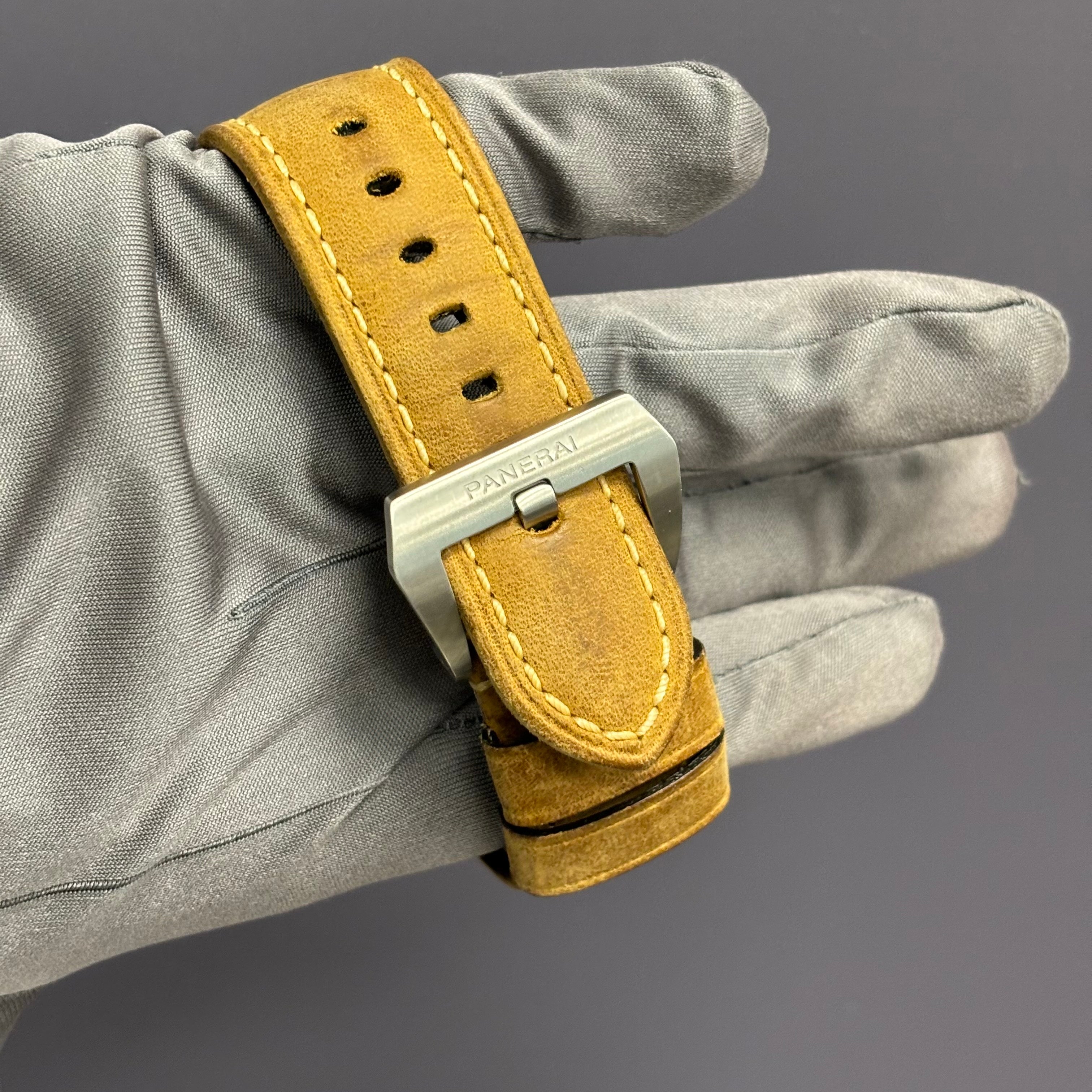 Panerai Luminor 47mm Black Dial Watch Ref# PAM00557 - Happy Jewelers Fine Jewelry Lifetime Warranty