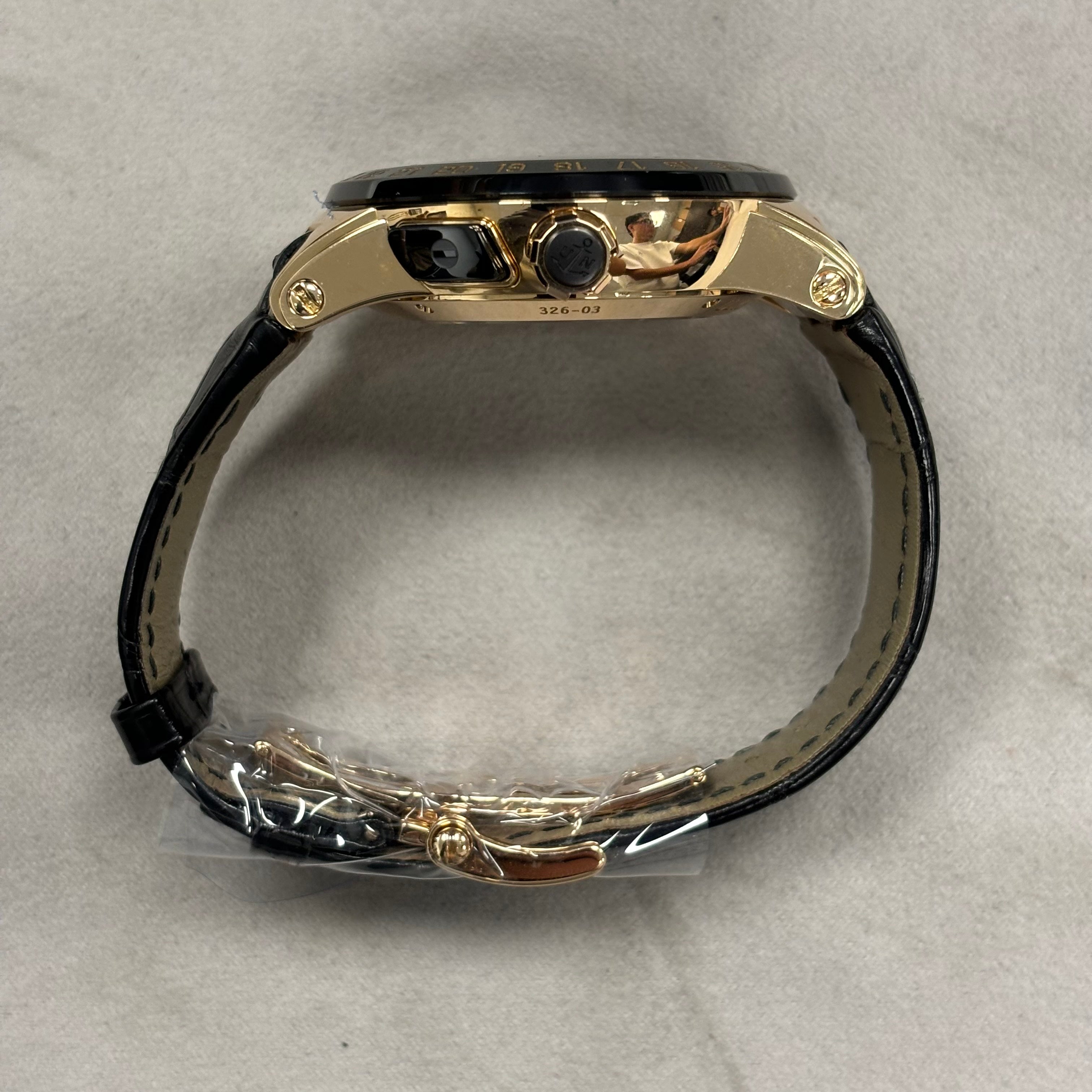 Ulysse Nardin El Toro 43mm Black Dial Watch Ref# 326-03 - Happy Jewelers Fine Jewelry Lifetime Warranty