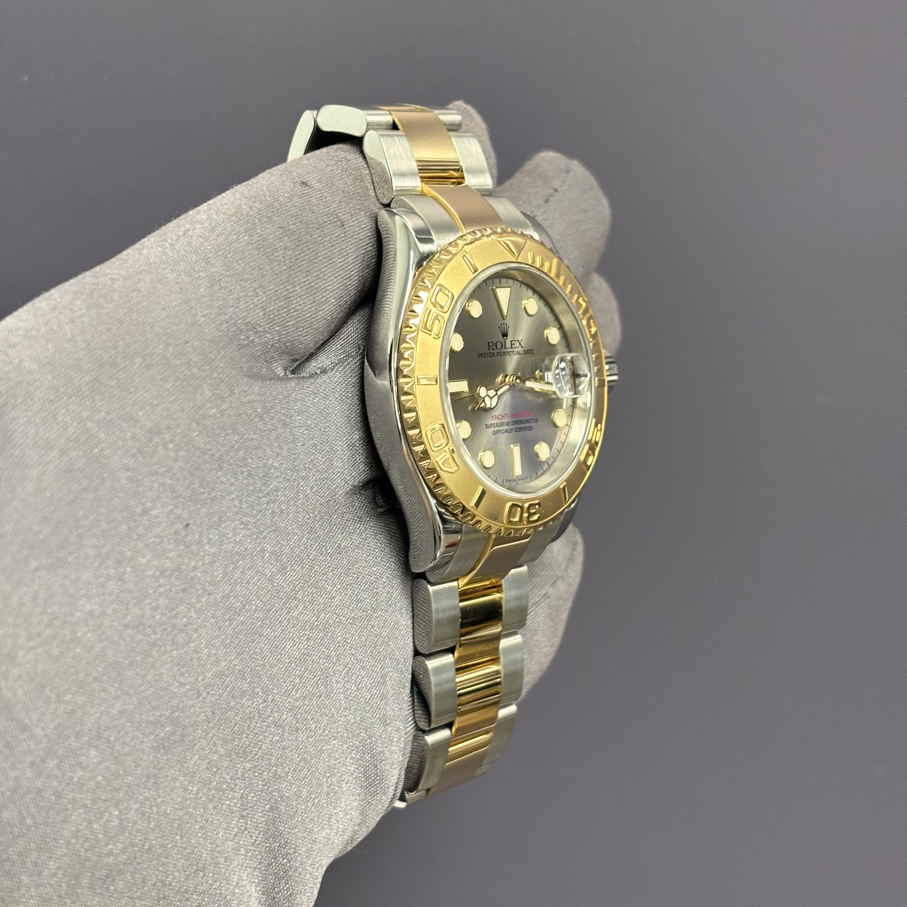 Rolex Yacht-Master 40mm Silver Dial Watch Ref# 16623 - Happy Jewelers Fine Jewelry Lifetime Warranty