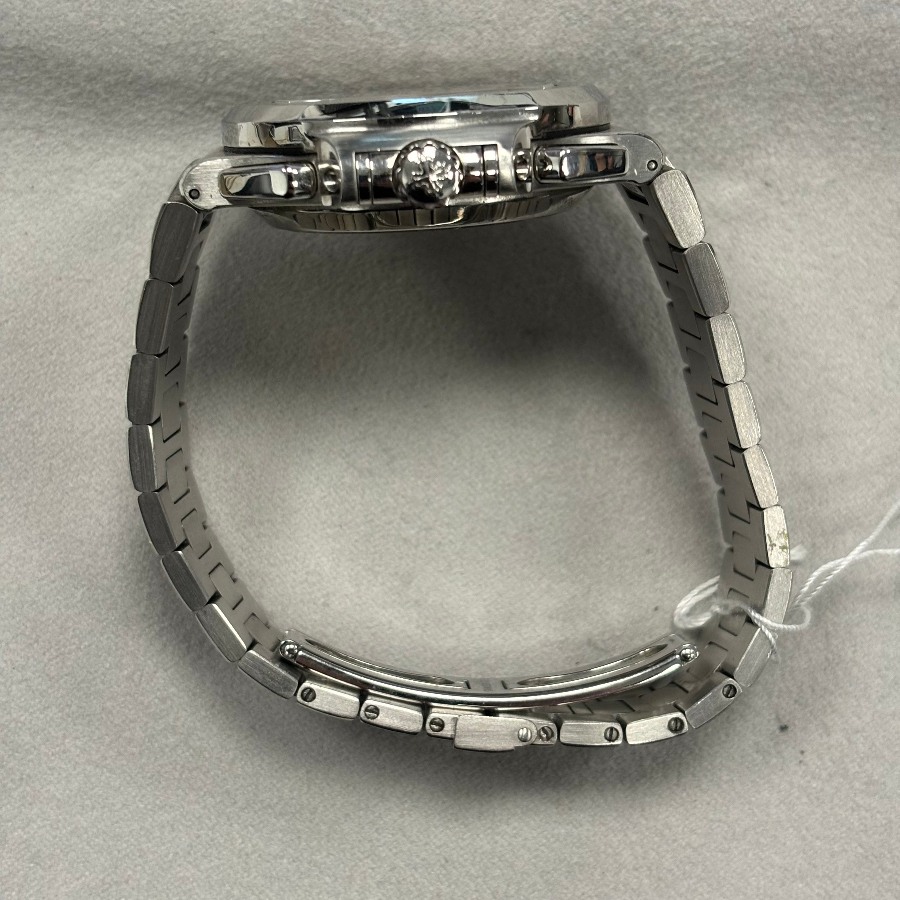 Patek Philippe Nautilus 40.5mm Grey Dial Watch Ref# 5980R-010 - Happy Jewelers Fine Jewelry Lifetime Warranty