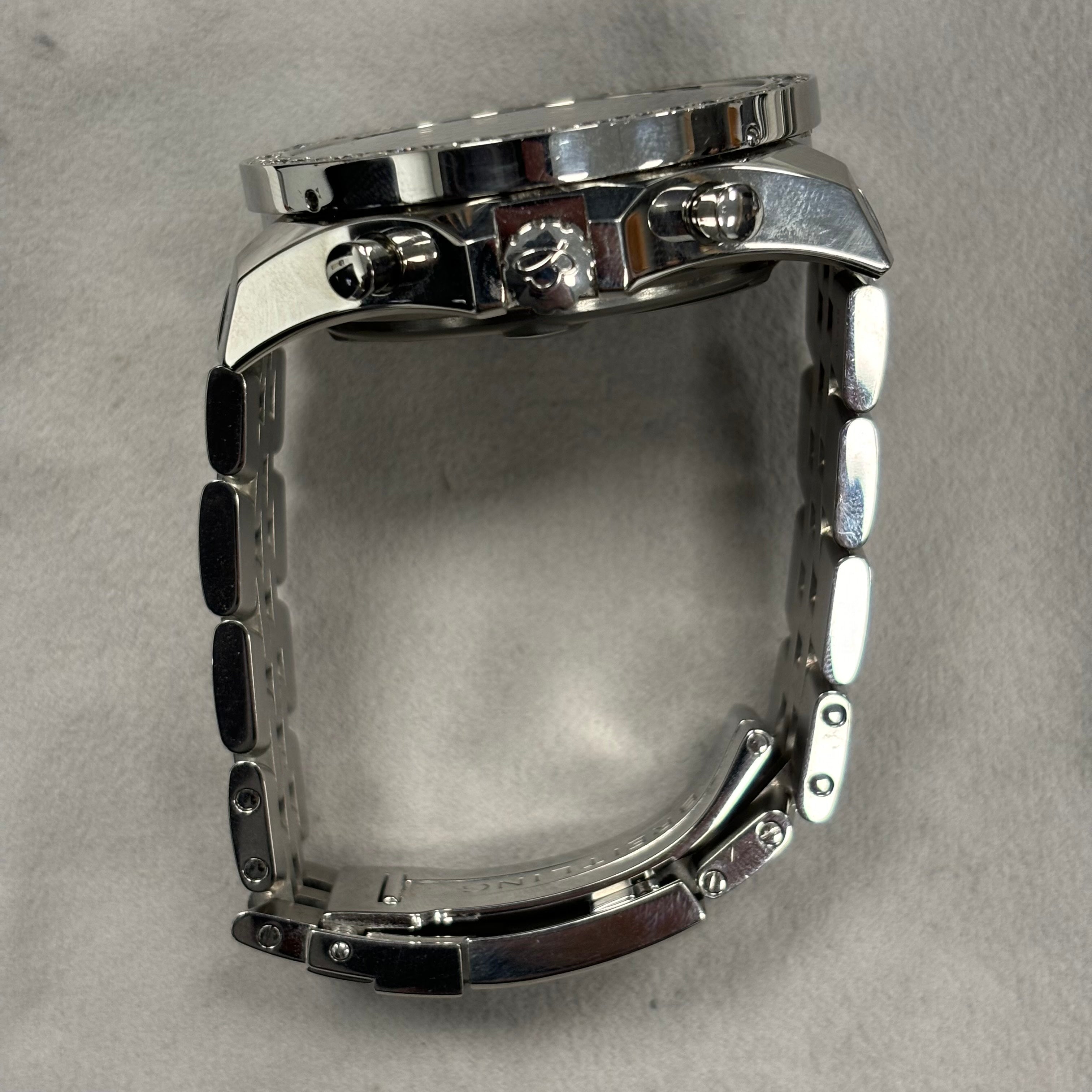 Breitling Bentley 49mm Blue Dial Watch Ref# A44364 - Happy Jewelers Fine Jewelry Lifetime Warranty