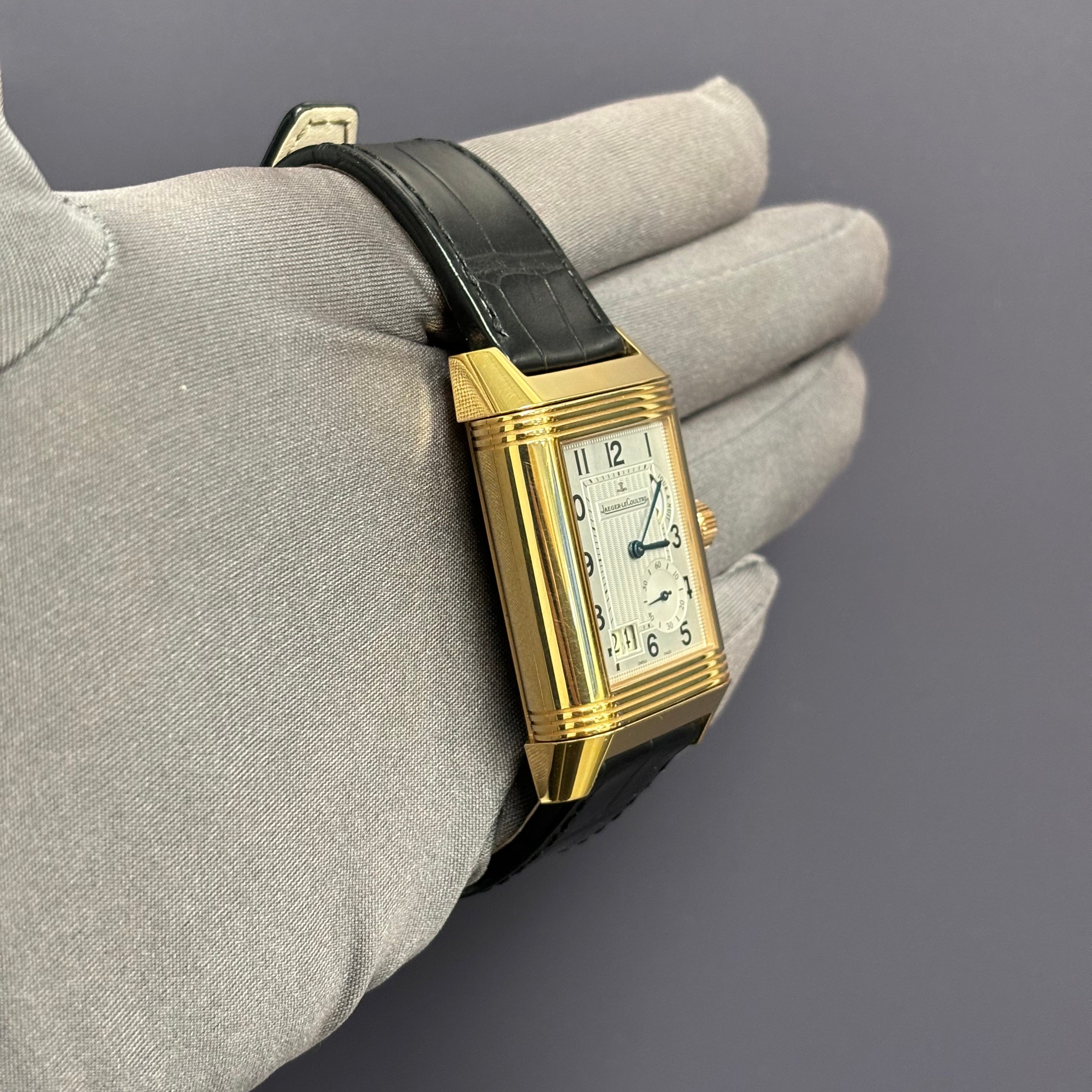 Jaeger-LeCoultre Reverso 29mm White Dial Ref# 3022420 - Happy Jewelers Fine Jewelry Lifetime Warranty