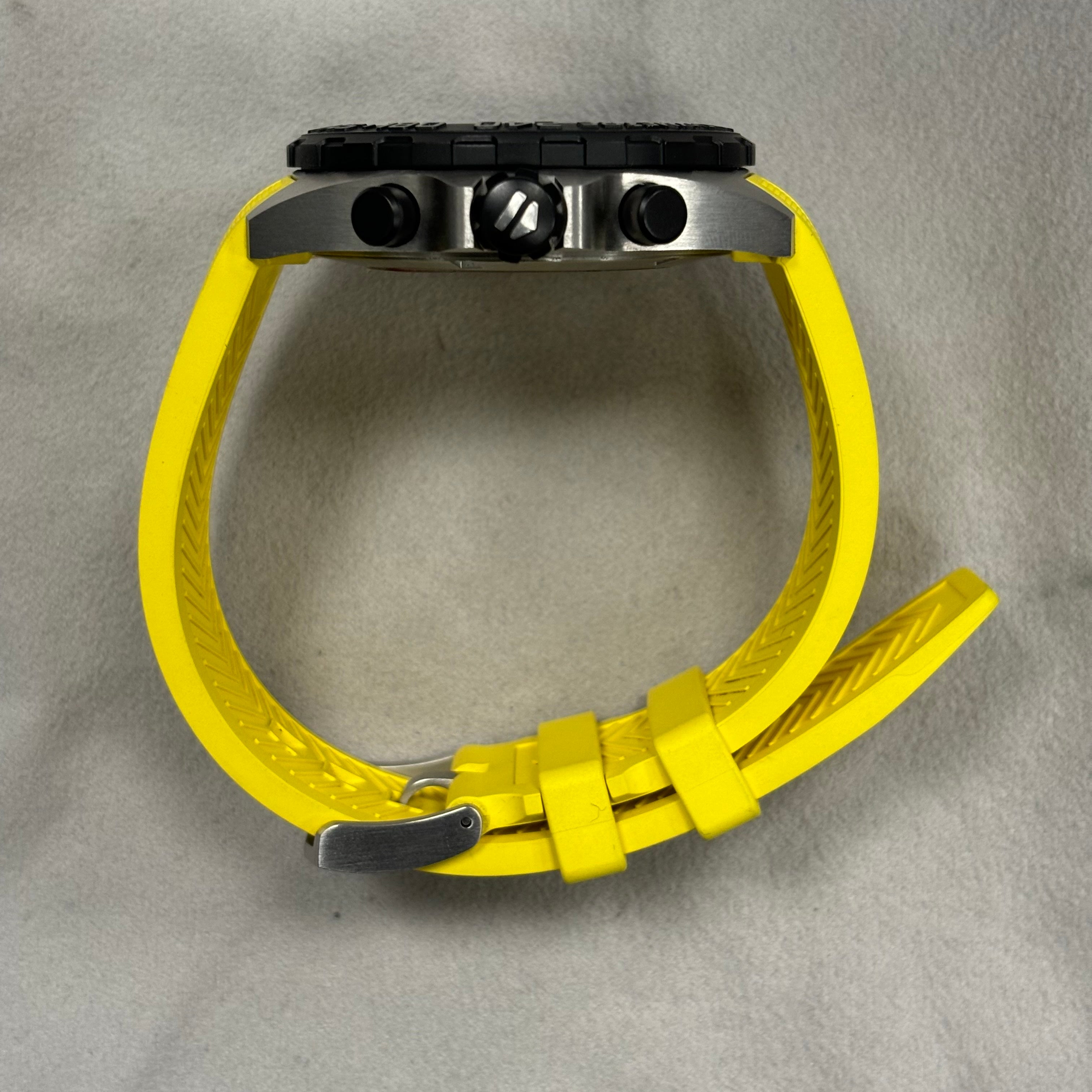 Tag Heuer Formula 1 43mm Yellow Dial Watch Ref# CAZ101AM - Happy Jewelers Fine Jewelry Lifetime Warranty