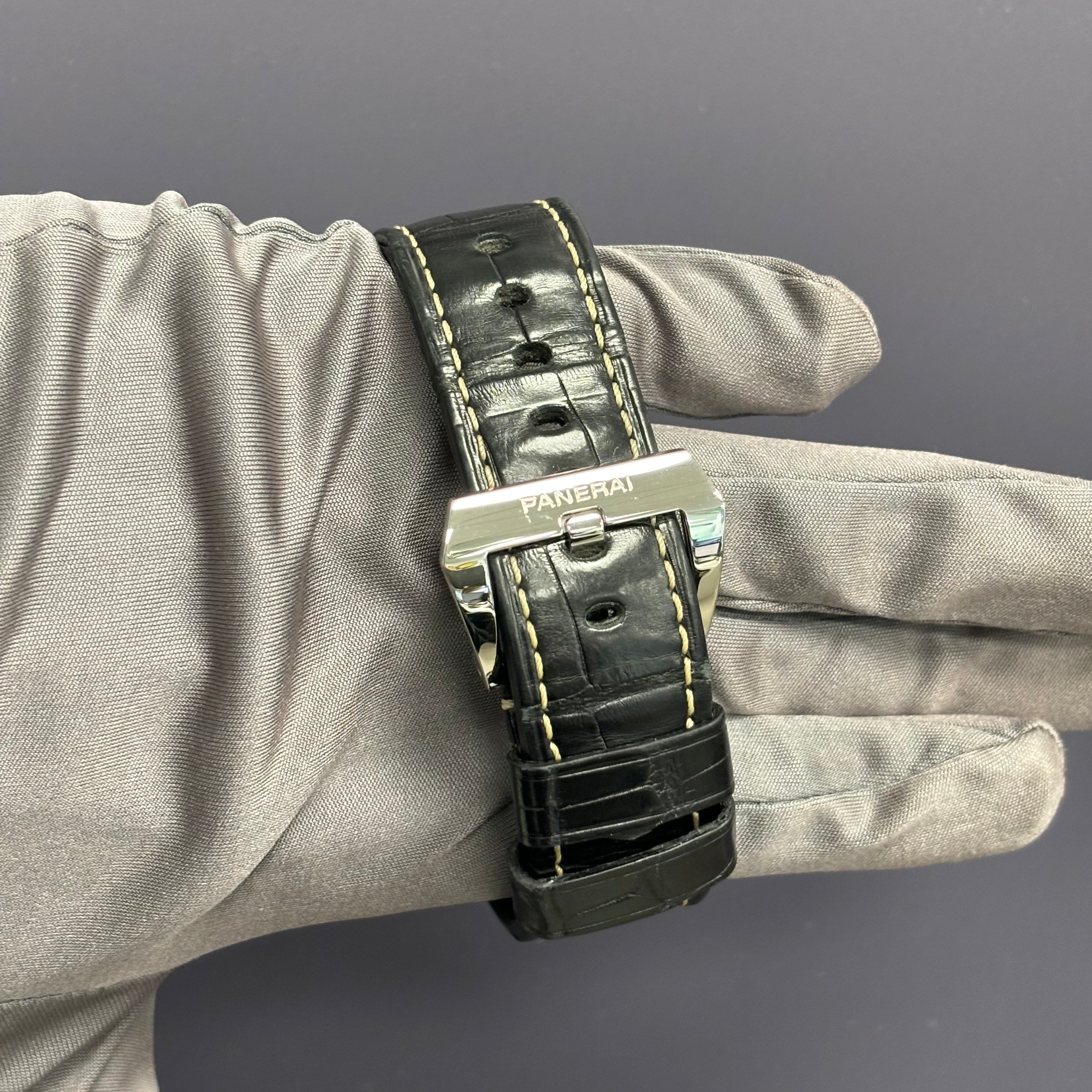 Panerai Luminor 44mm Black Dial Ref# PAM00510 - Happy Jewelers Fine Jewelry Lifetime Warranty