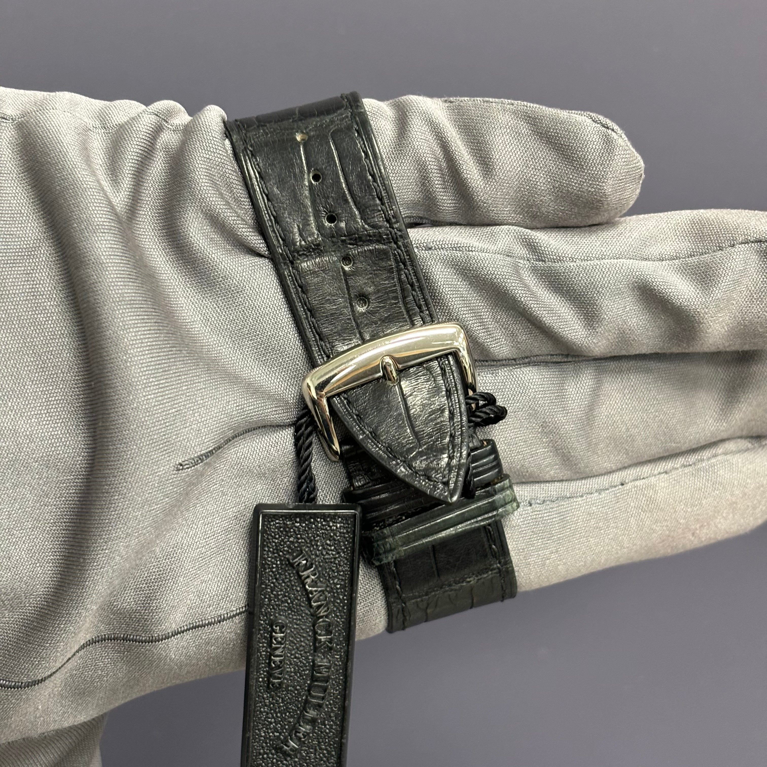 Franck Muller Master Square 32mm Silver Dial Watch Ref# 6002 M QZ V - Happy Jewelers Fine Jewelry Lifetime Warranty