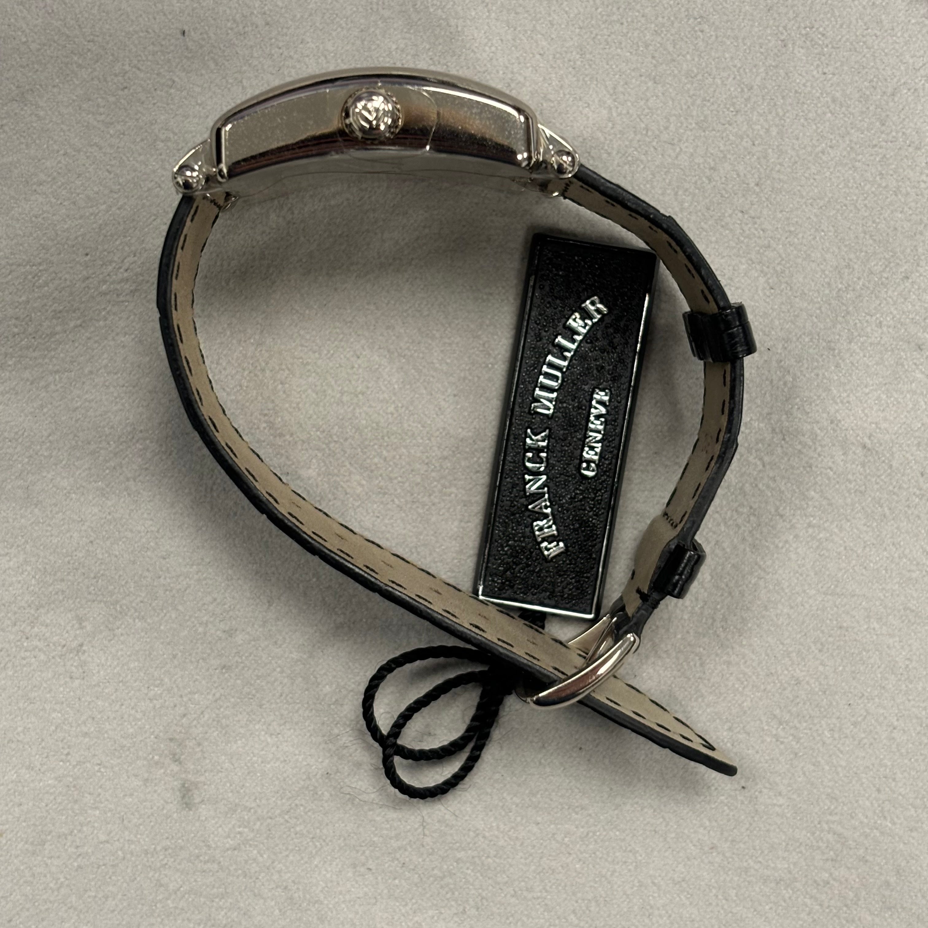 Franck Muller Master Square 33mm Silver Dial Watch Ref# 6002 M QZ R - Happy Jewelers Fine Jewelry Lifetime Warranty