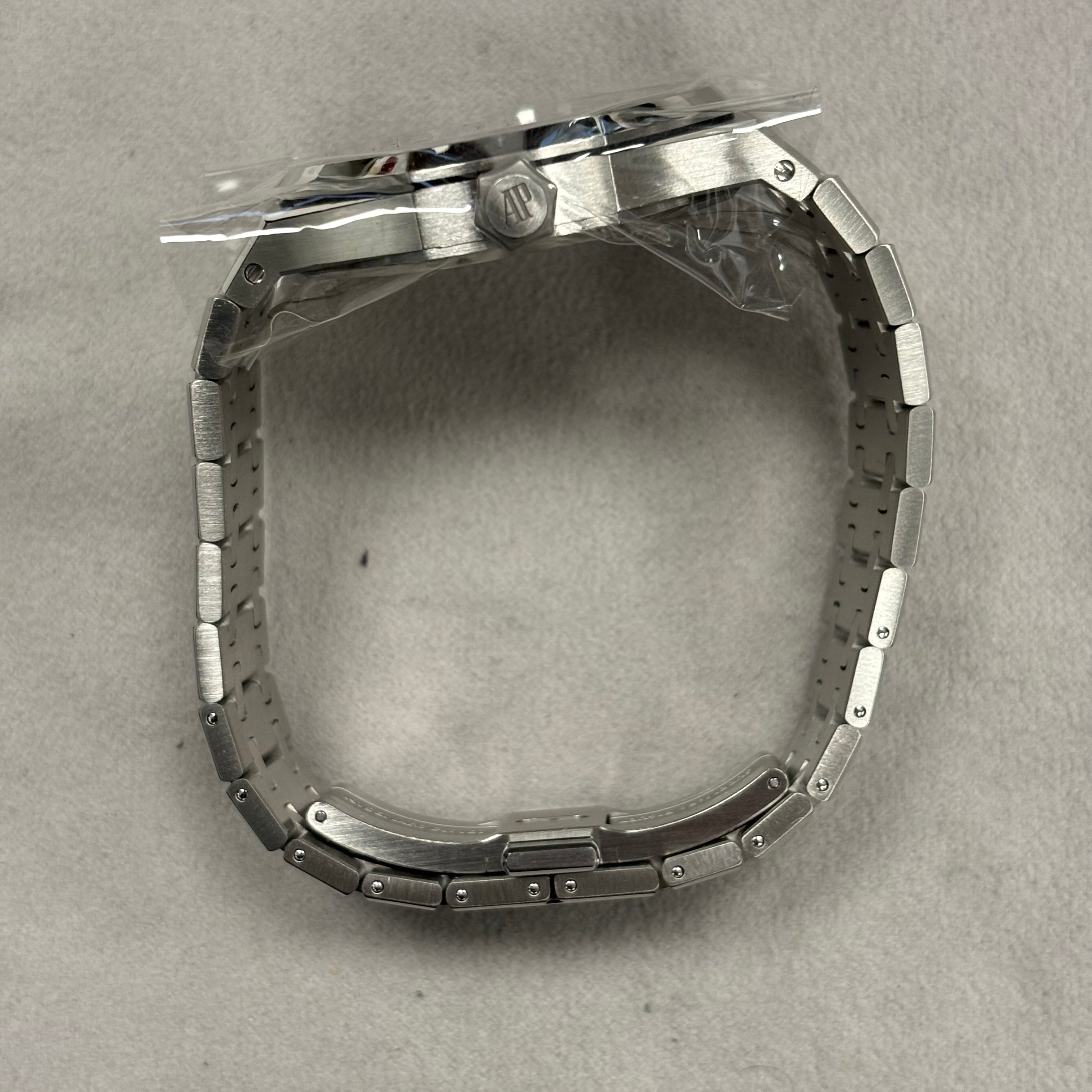 Audemars Piguet Royal Oak 37mm Blue Dial Watch Ref# 15550ST.OO.1356ST.02 - Happy Jewelers Fine Jewelry Lifetime Warranty