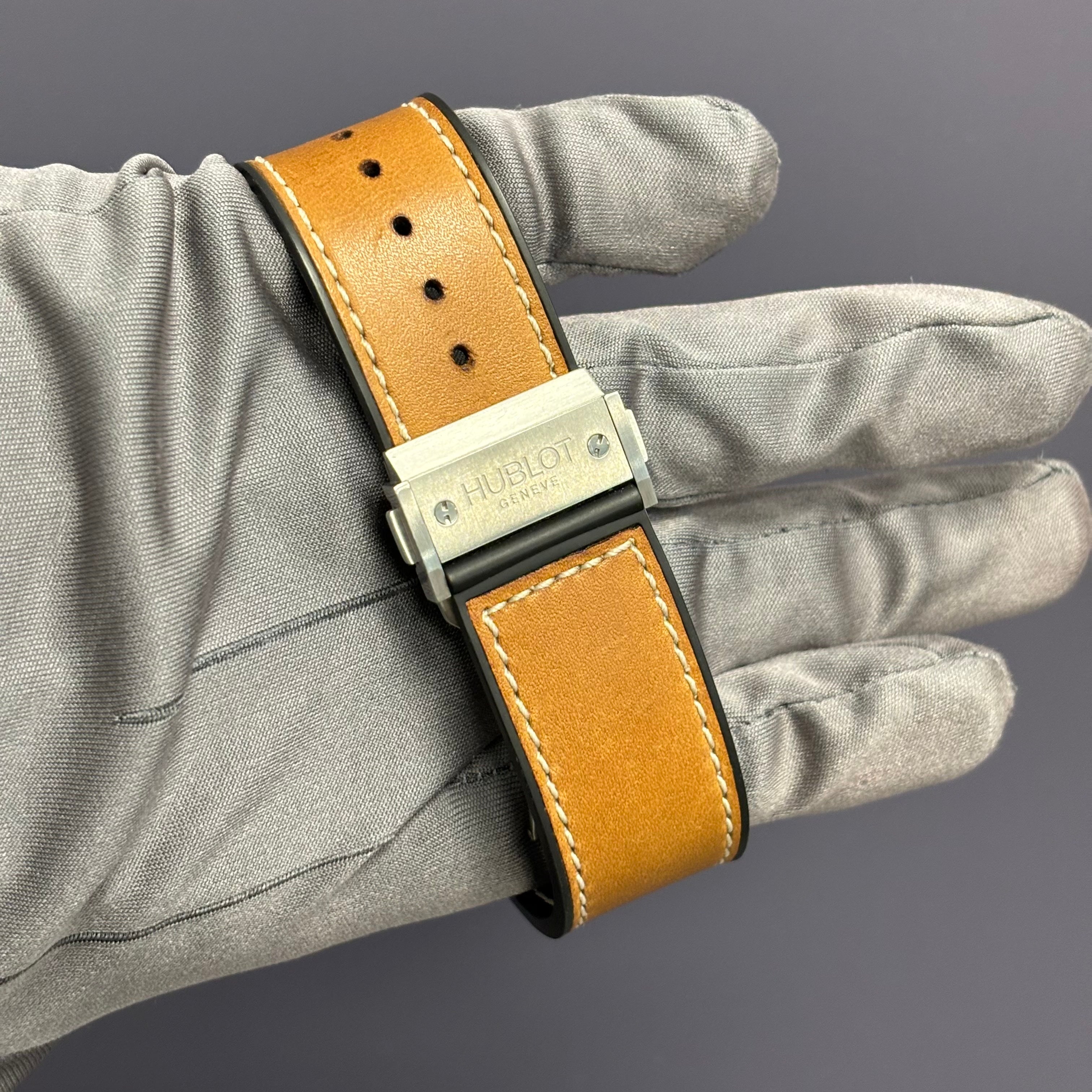 Hublot Big Bang 44mm Black Dial Watch Ref# 317.NM.1137.VR - Happy Jewelers Fine Jewelry Lifetime Warranty