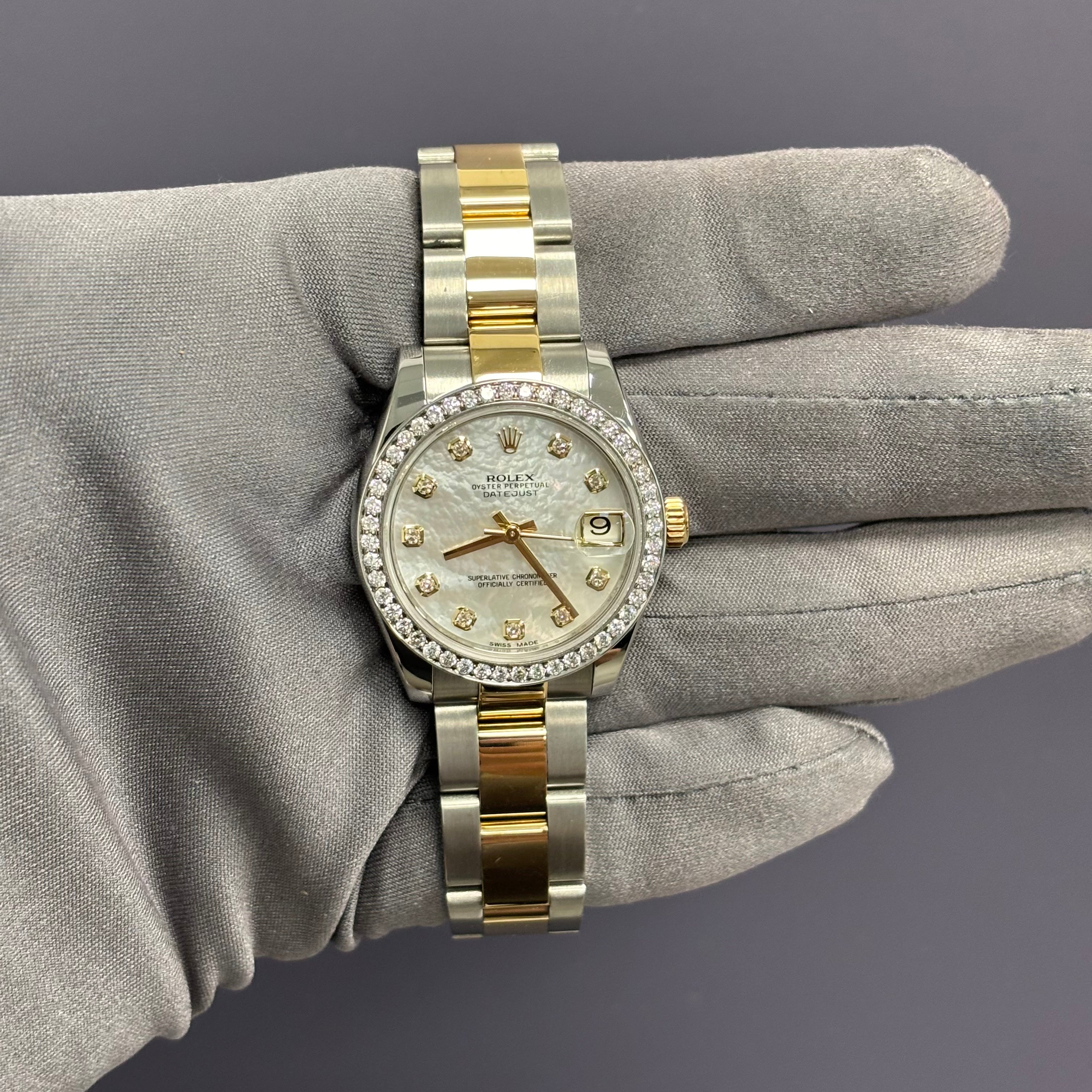 Rolex Datejust 31mm MOP Dial Watch Ref# 178273 - Happy Jewelers Fine Jewelry Lifetime Warranty