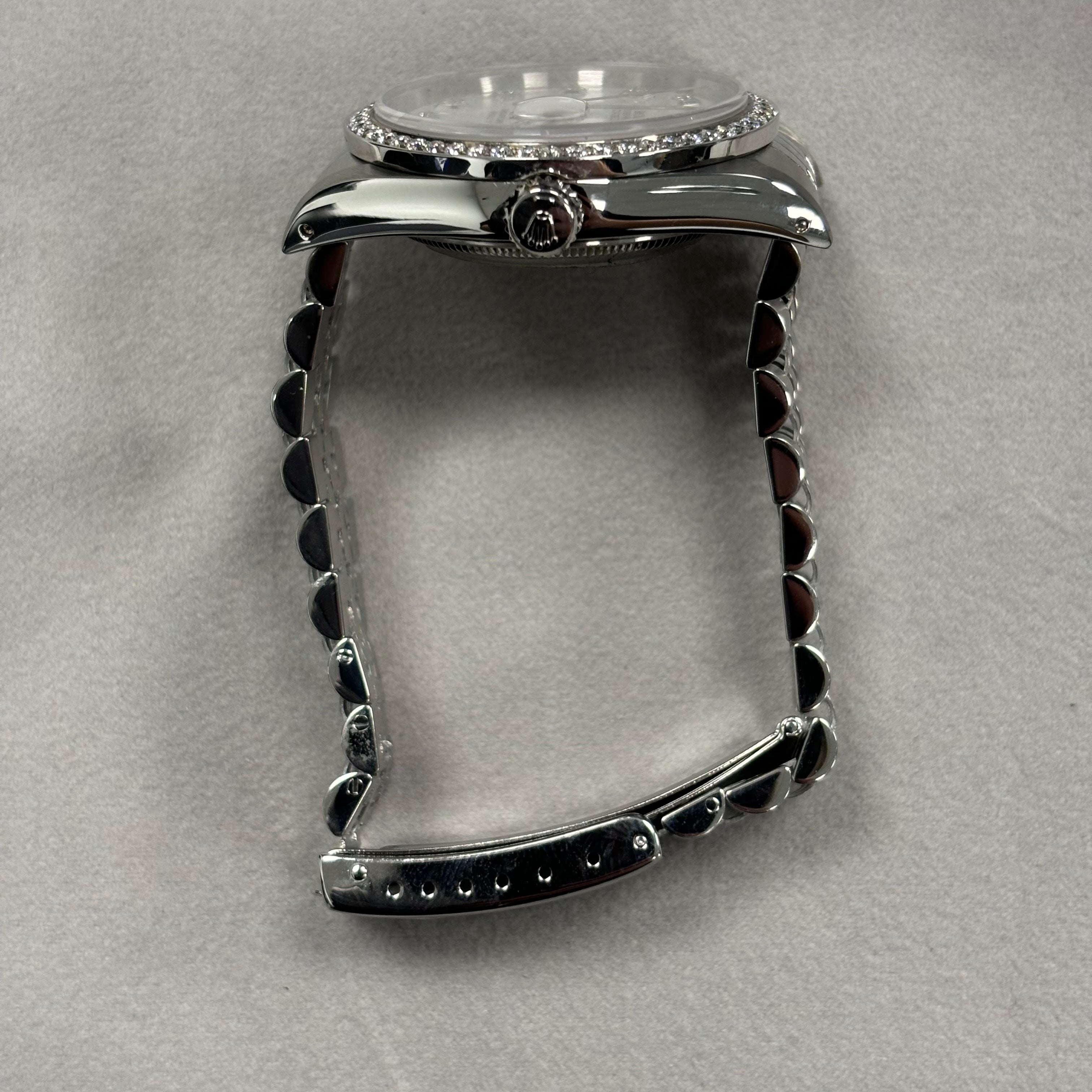 Rolex Datejust 36mm MOP Dial Watch Ref# 16220 - Happy Jewelers Fine Jewelry Lifetime Warranty