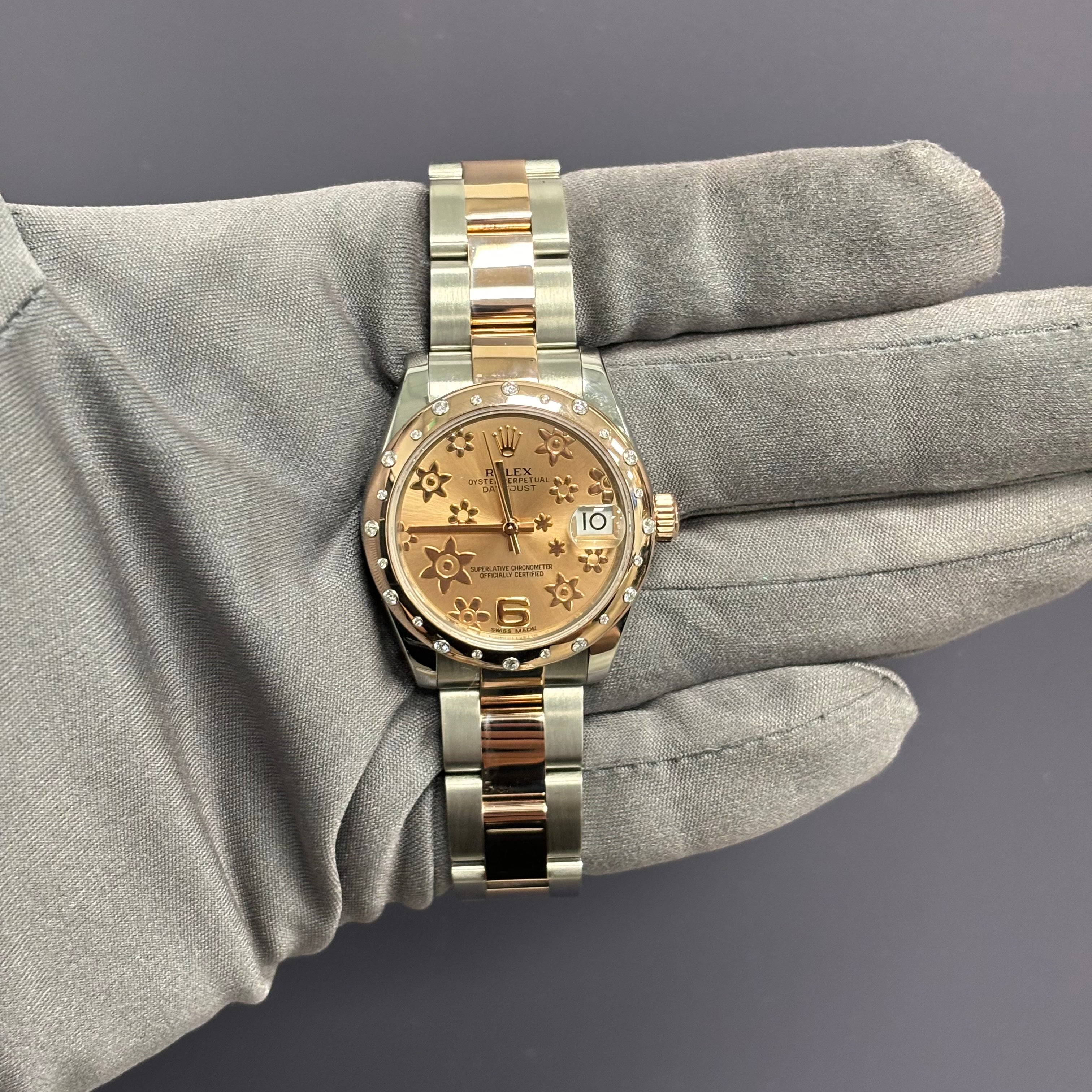 Rolex Datejust 31mm Pink Dial Watch Ref# 178341 - Happy Jewelers Fine Jewelry Lifetime Warranty