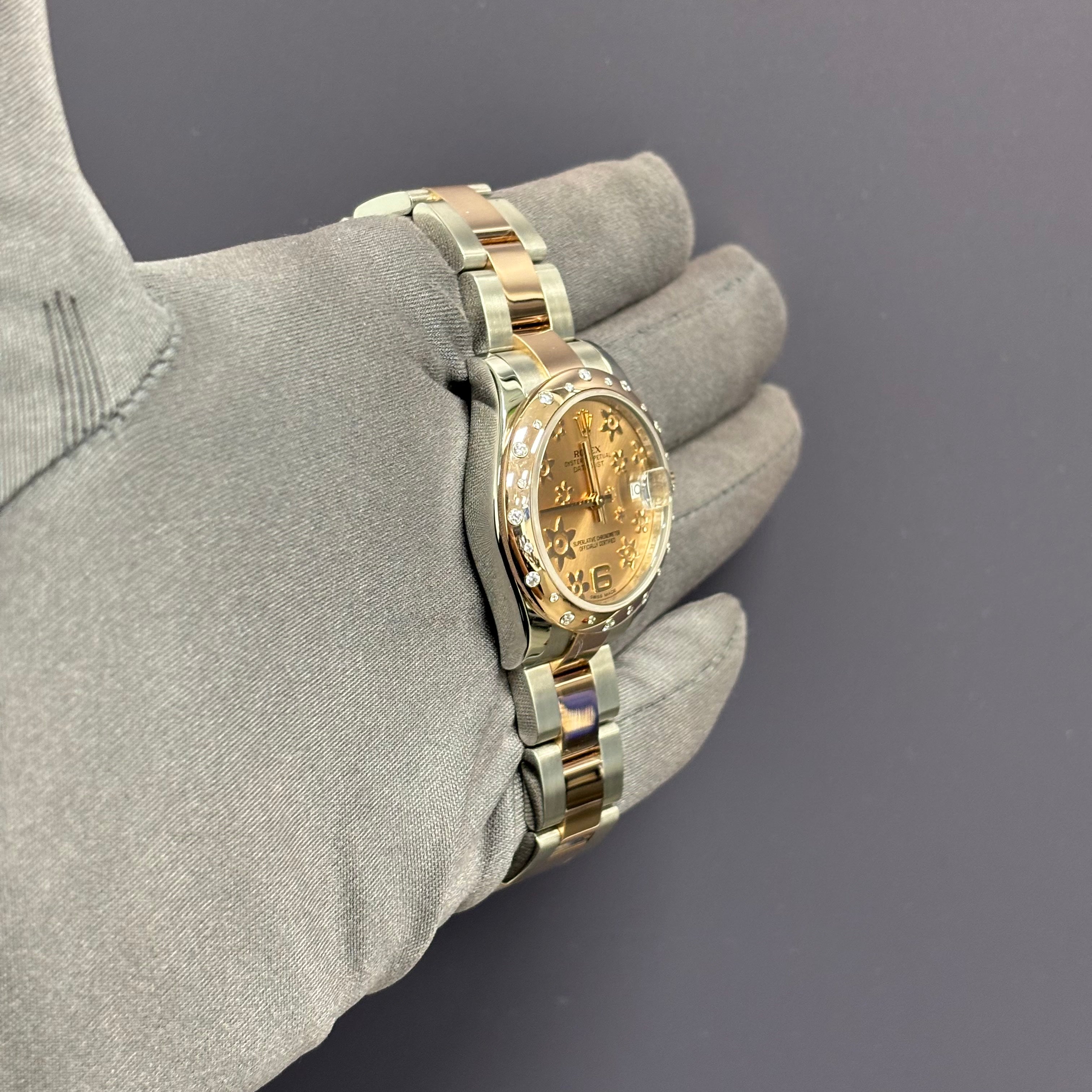 Rolex Datejust 31mm Pink Dial Watch Ref# 178341 - Happy Jewelers Fine Jewelry Lifetime Warranty