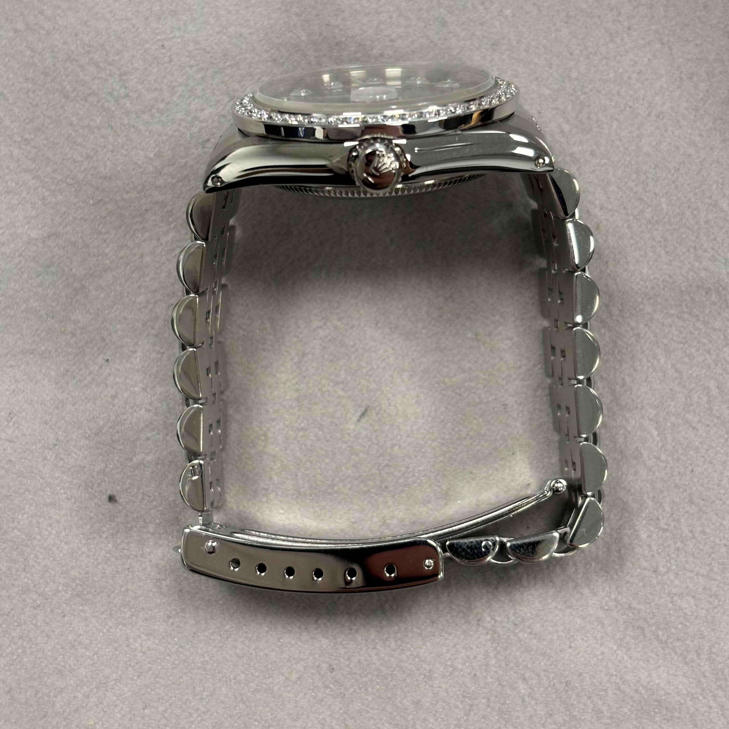 Rolex Datejust 36mm Silver Dial Watch Ref# 1601 - Happy Jewelers Fine Jewelry Lifetime Warranty