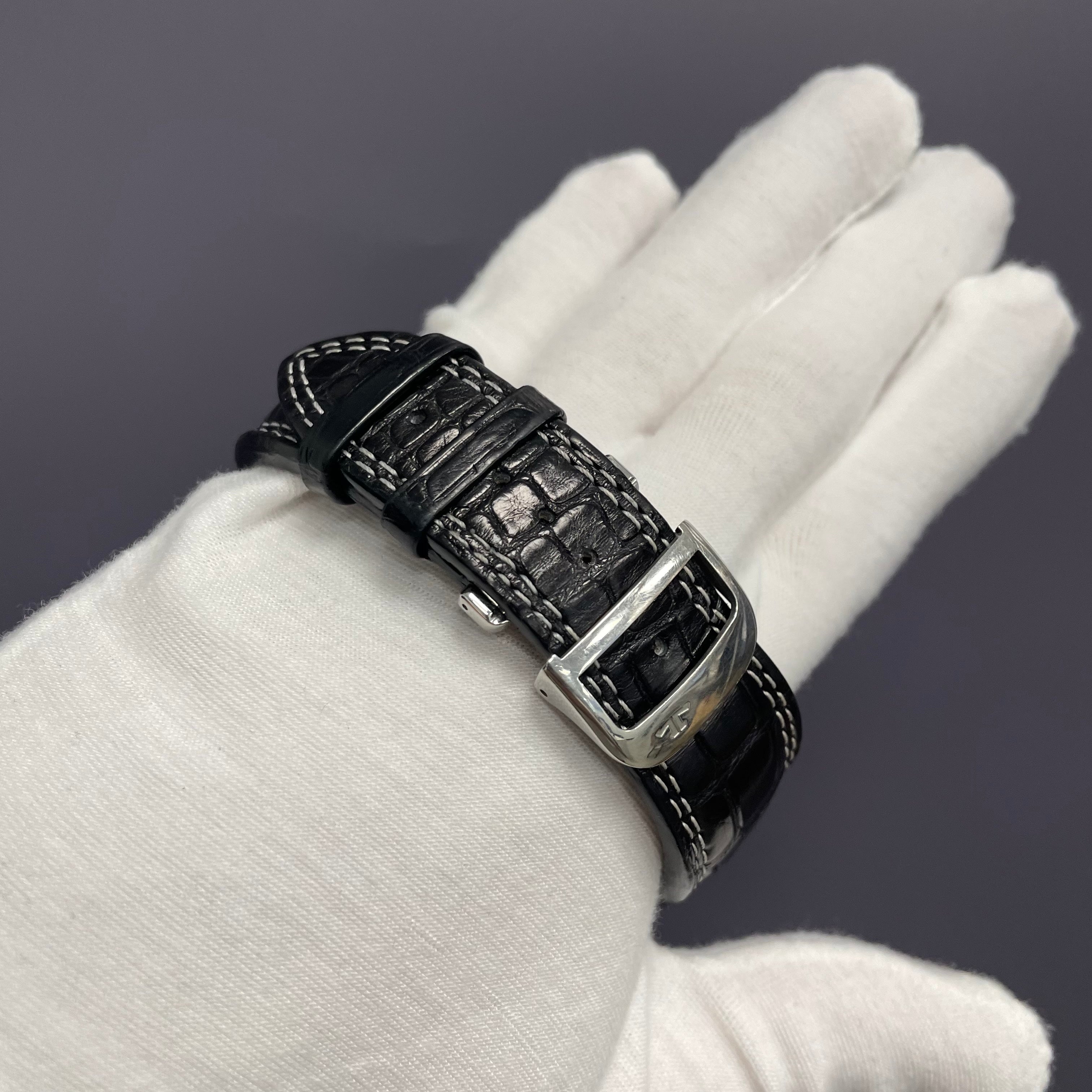 Jaeger-LeCoultre Master Compressor 46mm Black Dial Watch Ref# Q177847U - Happy Jewelers Fine Jewelry Lifetime Warranty