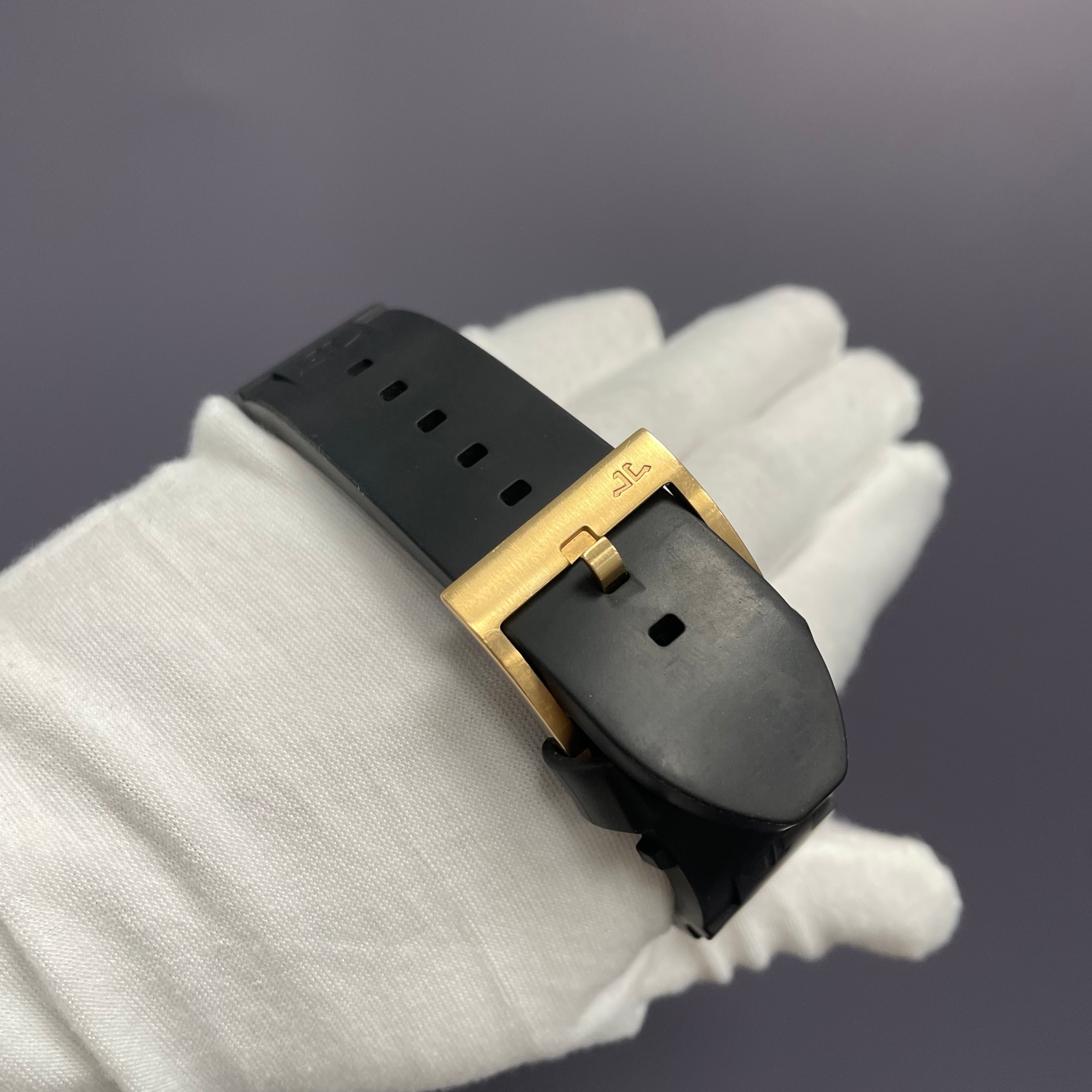 Jaeger-LeCoultre Master Compressor 47mm Black Dial Watch Ref# Q1852470 - Happy Jewelers Fine Jewelry Lifetime Warranty