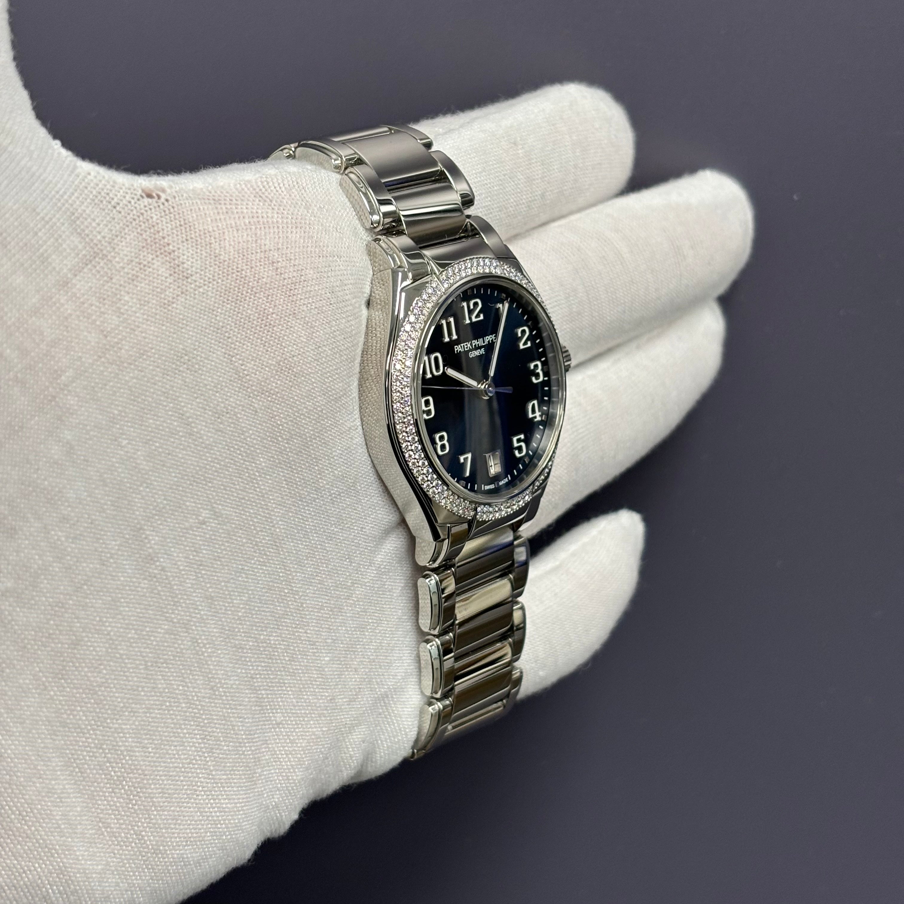 Patek Philippe Twenty-4 36mm Blue Dial Watch Ref# 7300/1200A-001 - Happy Jewelers Fine Jewelry Lifetime Warranty