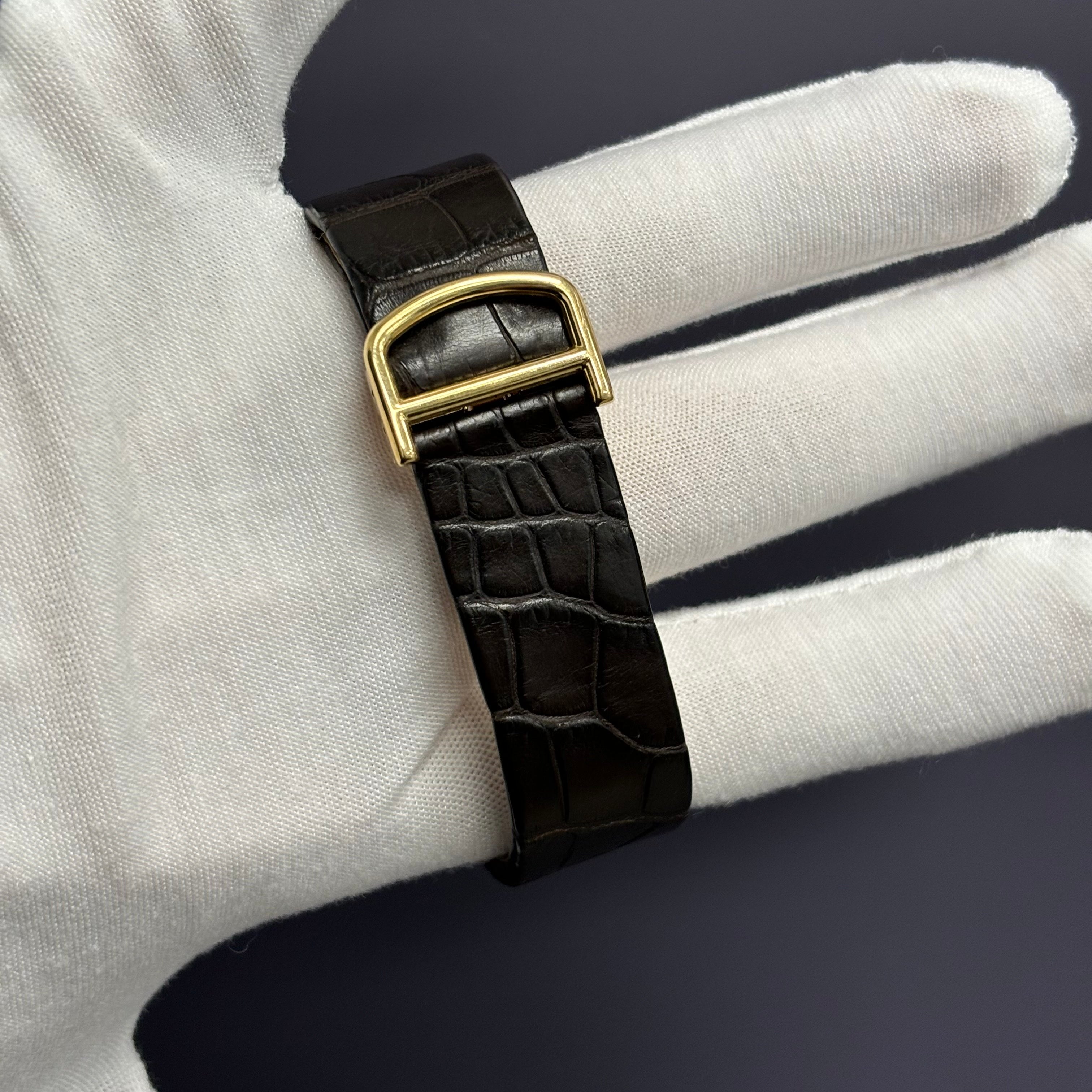 Cartier Santos 32mm Ivory Dial Watch Ref# W2008751 - Happy Jewelers Fine Jewelry Lifetime Warranty