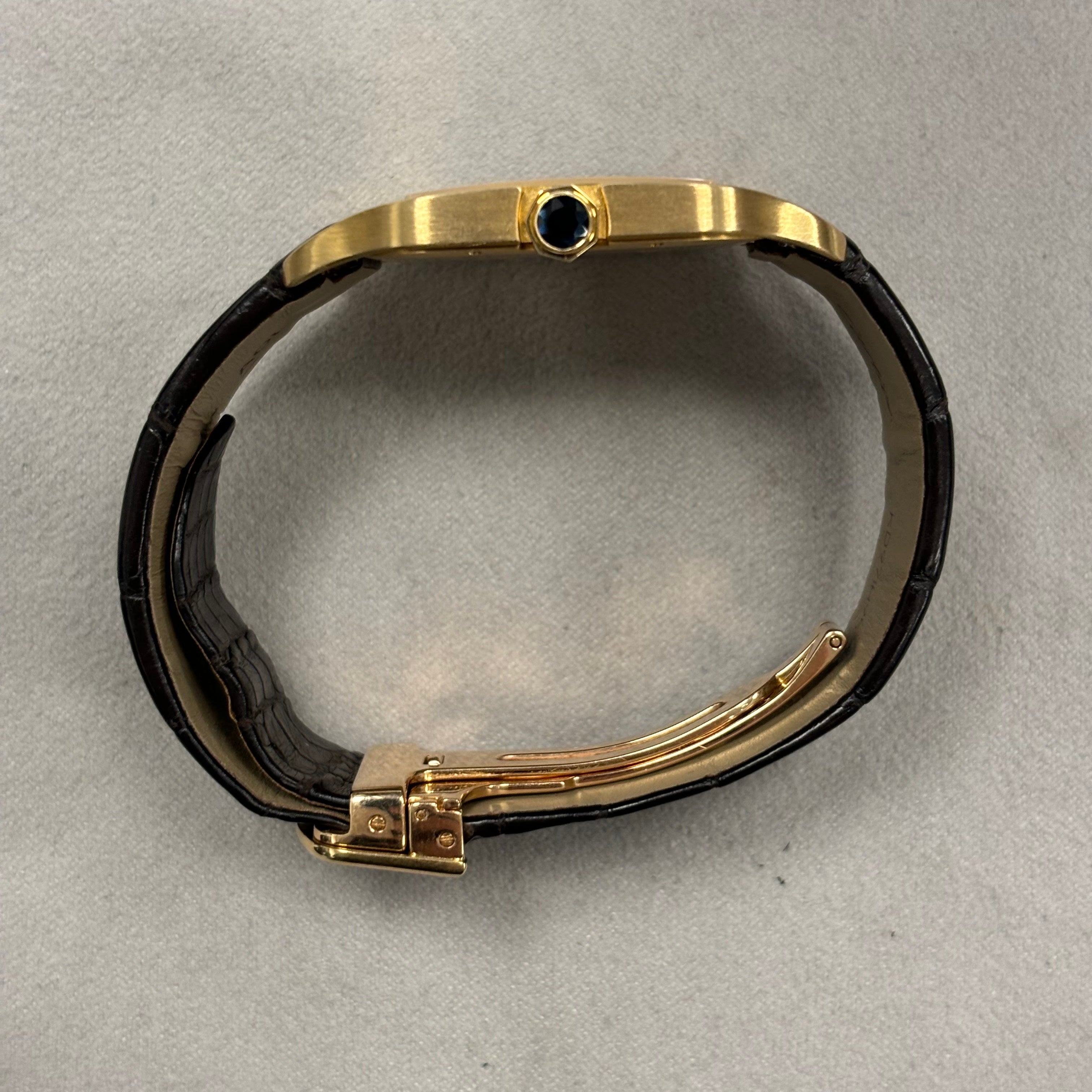 Cartier Santos 32mm Ivory Dial Watch Ref# W2008751 - Happy Jewelers Fine Jewelry Lifetime Warranty