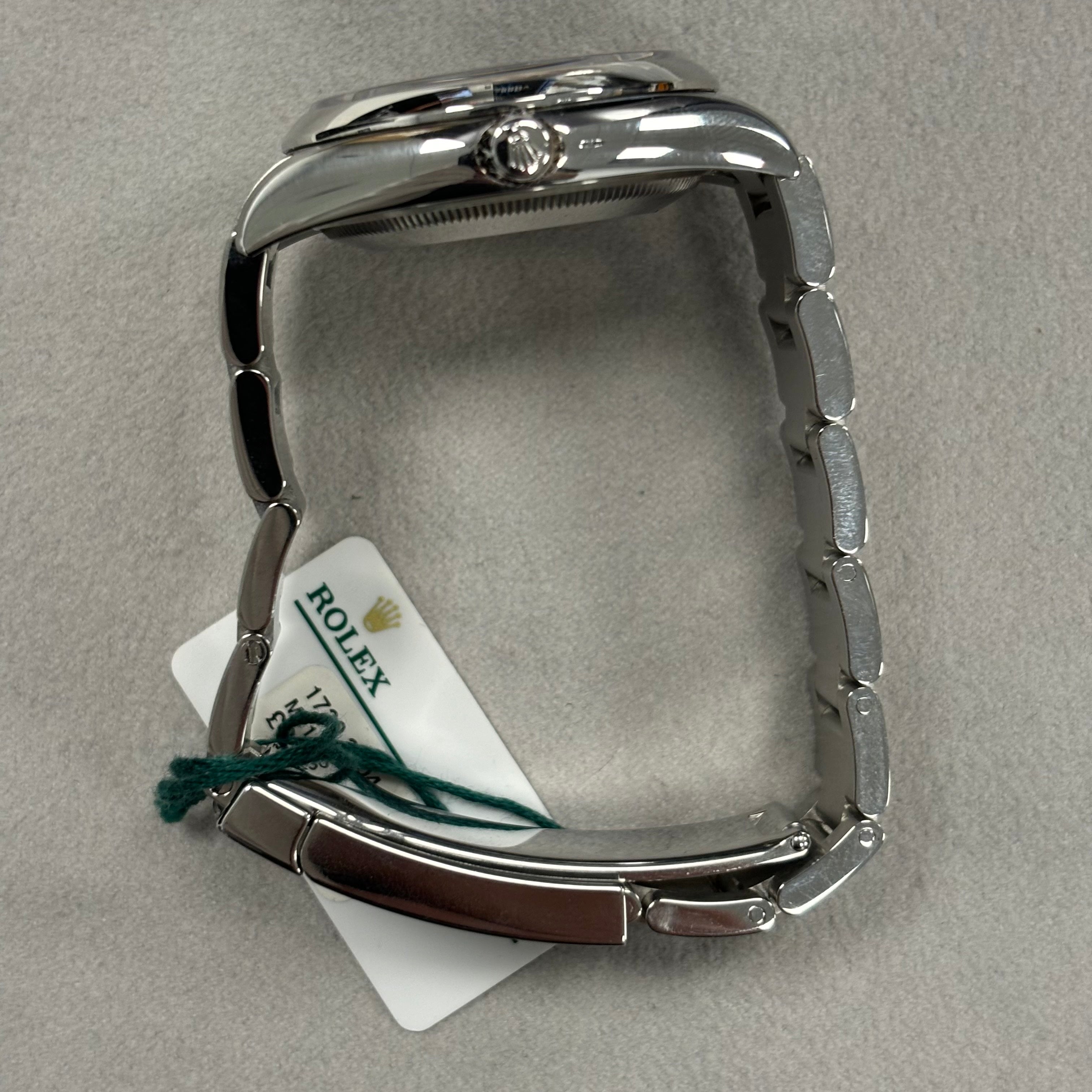 Rolex Oyster Perpetual 34mm Black Dial Watch Ref# 114200 - Happy Jewelers Fine Jewelry Lifetime Warranty