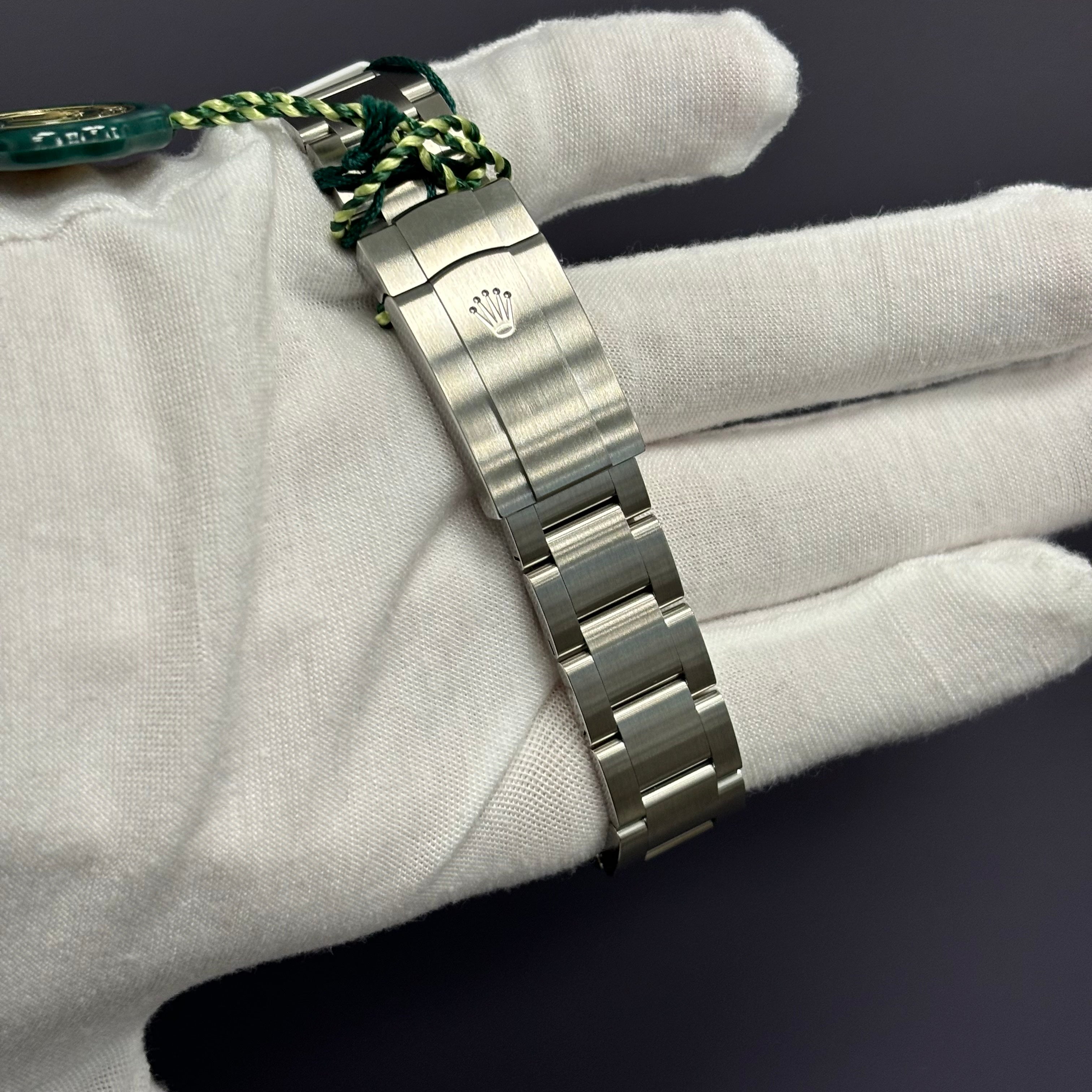 Rolex Oyster Perpetual 41mm Celebration Dial Watch Ref# 124300 - Happy Jewelers Fine Jewelry Lifetime Warranty