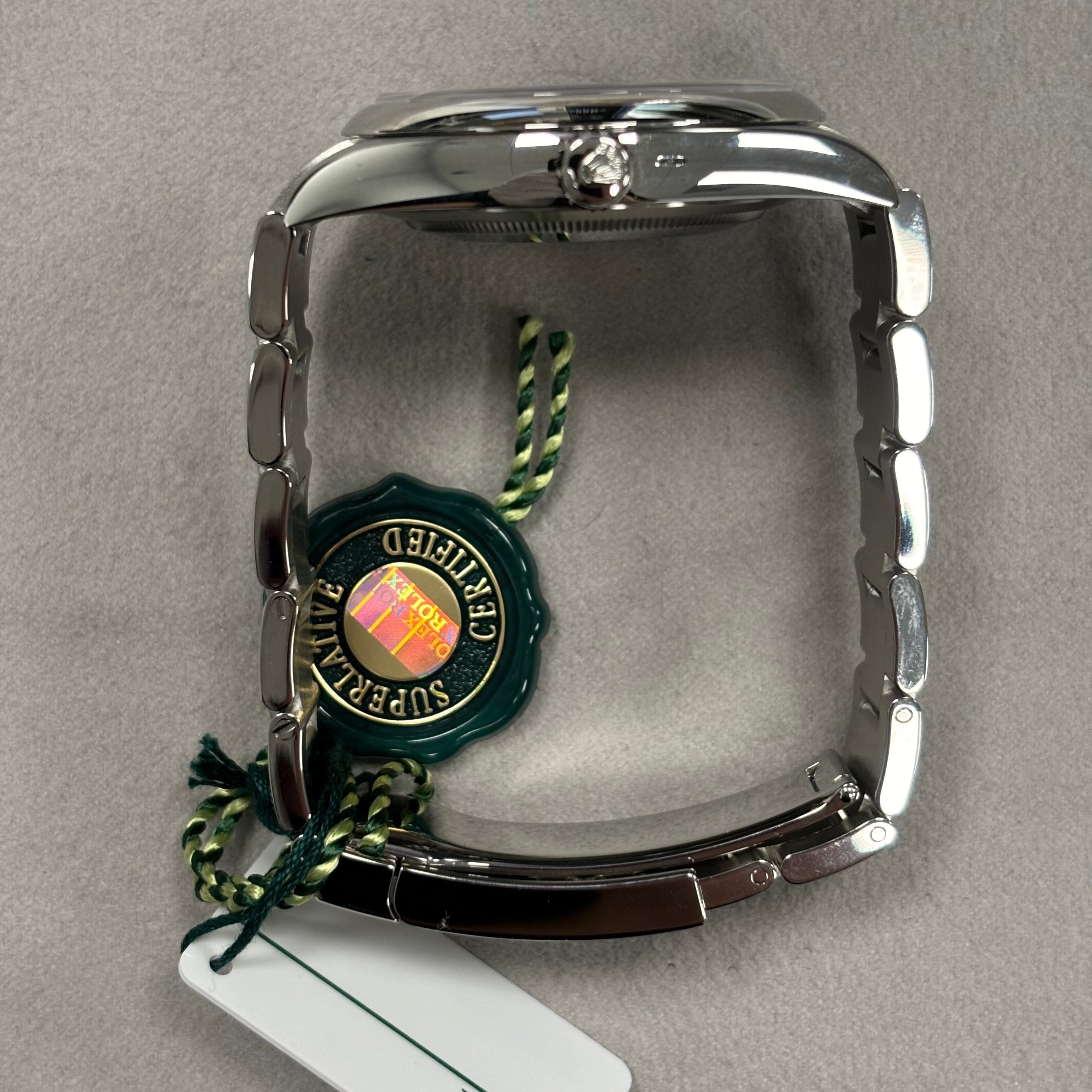 Rolex Oyster Perpetual 41mm Celebration Dial Watch Ref# 124300 - Happy Jewelers Fine Jewelry Lifetime Warranty