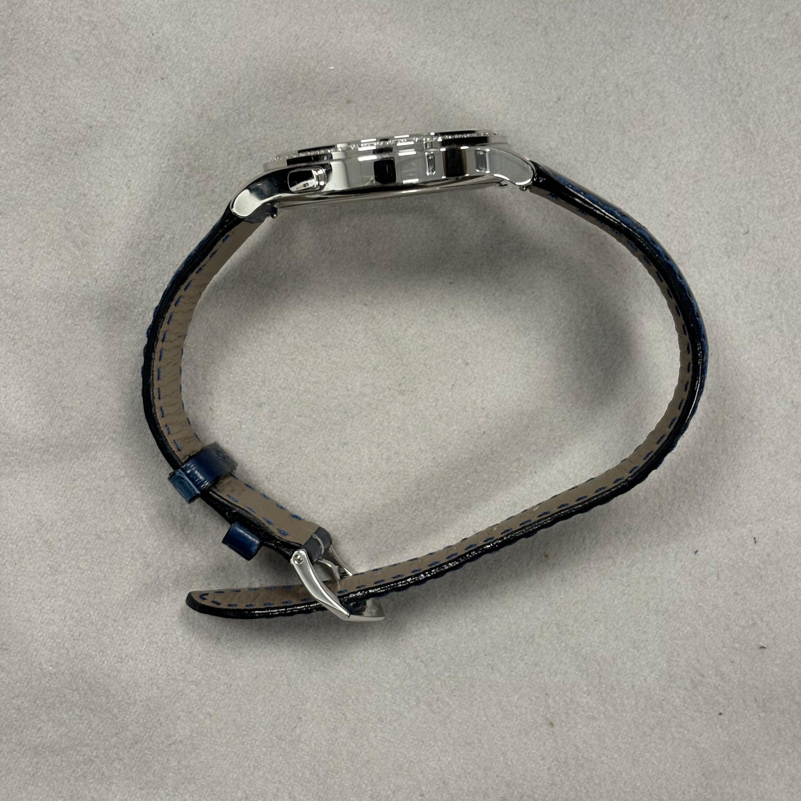 Patek Philippe World Time 36mm Blue Dial Watch Ref# 7130G-015 - Happy Jewelers Fine Jewelry Lifetime Warranty