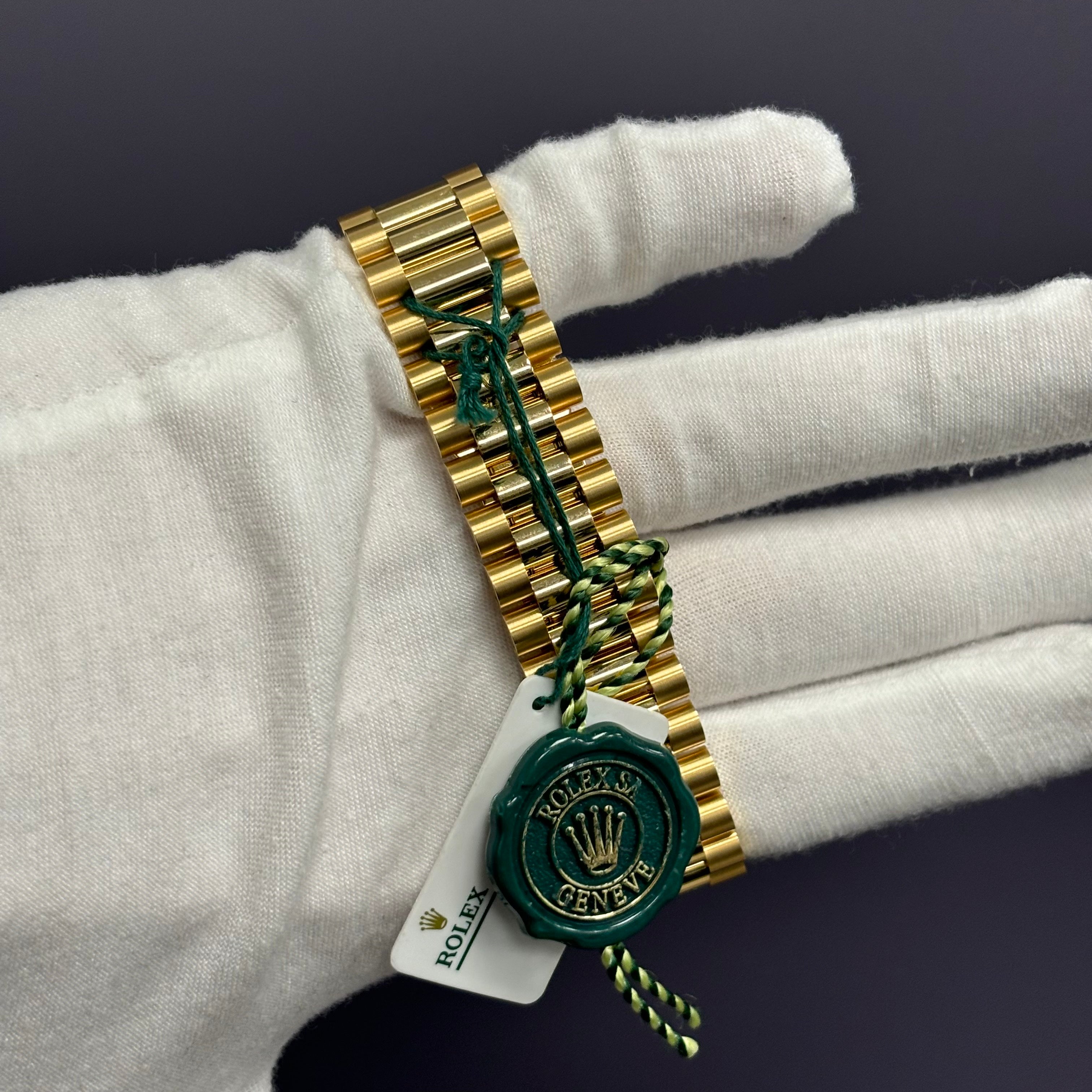 Rolex Day-Date 40mm Silver Dial Watch Ref# 228348RBR - Happy Jewelers Fine Jewelry Lifetime Warranty