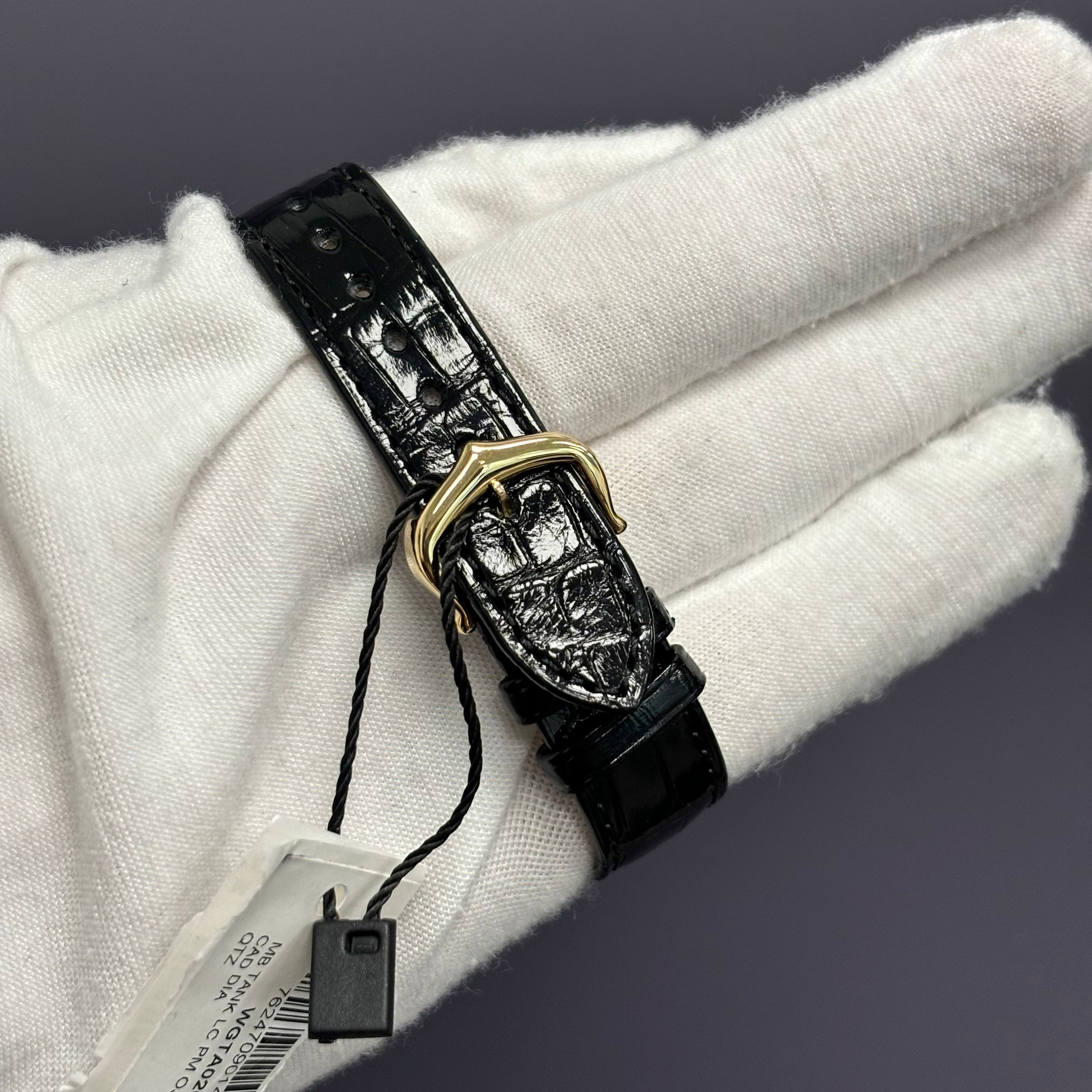 Cartier Tank 22mm Pave Dial Watch Ref# WGTA0269 - Happy Jewelers Fine Jewelry Lifetime Warranty