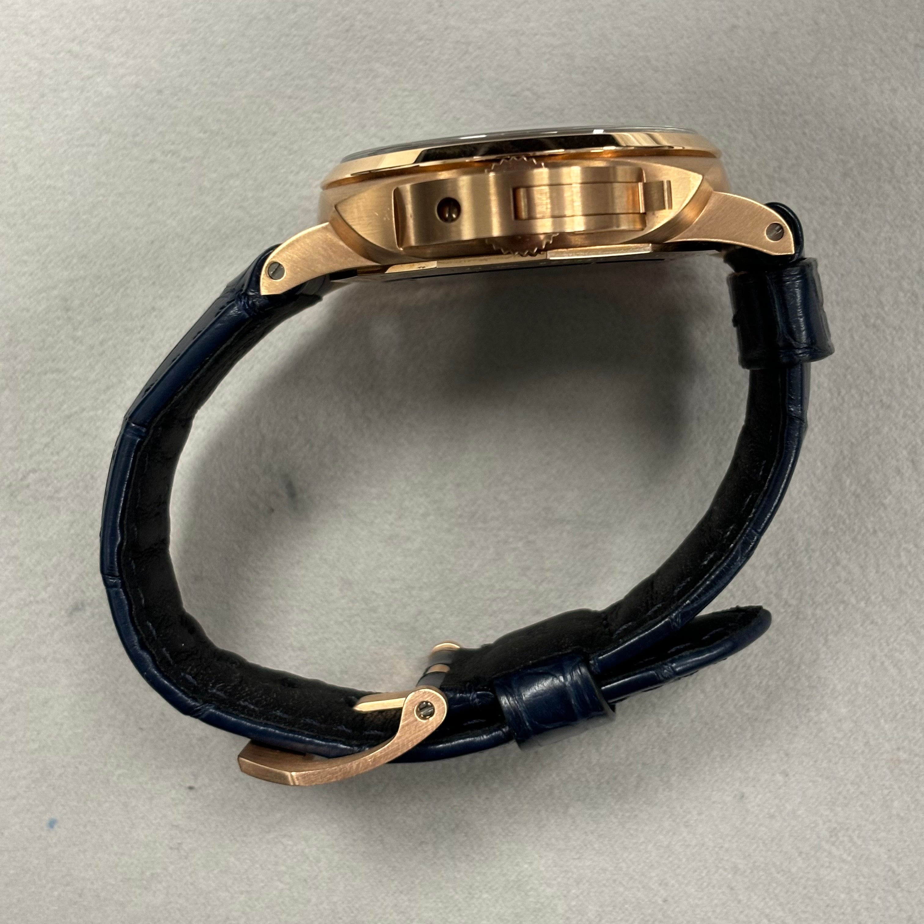 Panerai Luminor 44mm Black Dial Watch Ref# PAM01111 - Happy Jewelers Fine Jewelry Lifetime Warranty