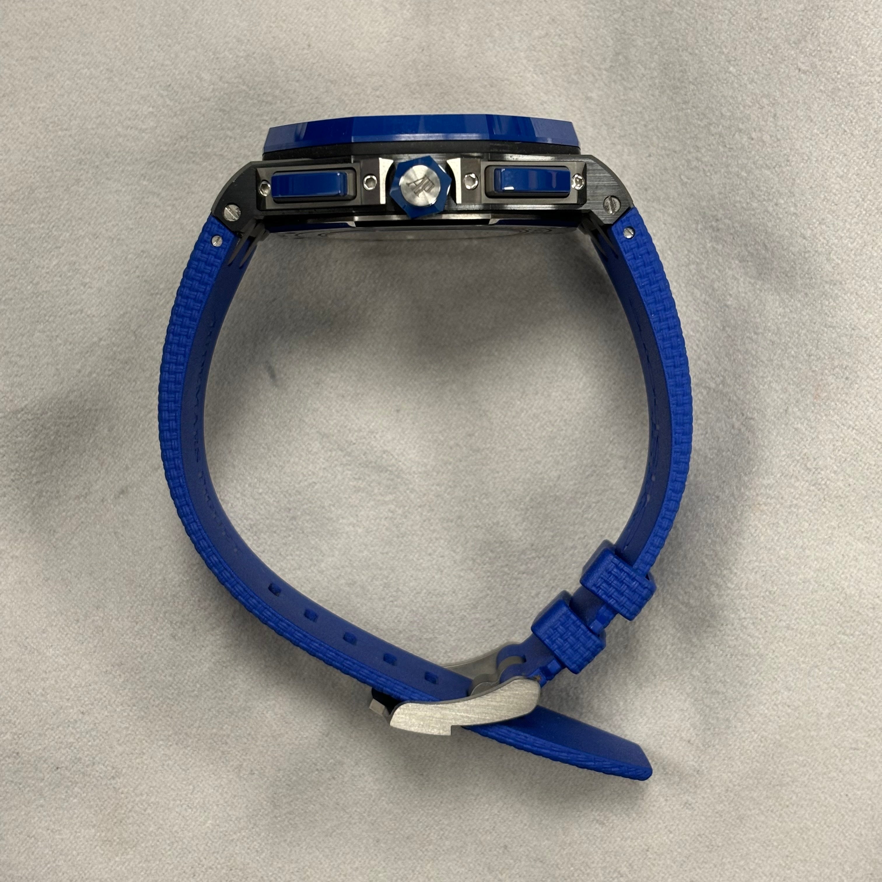 Audemars Piguet Royal Oak 44mm Blue Dial Watch Ref# 26405CE.OO.A030CA.01.A - Happy Jewelers Fine Jewelry Lifetime Warranty