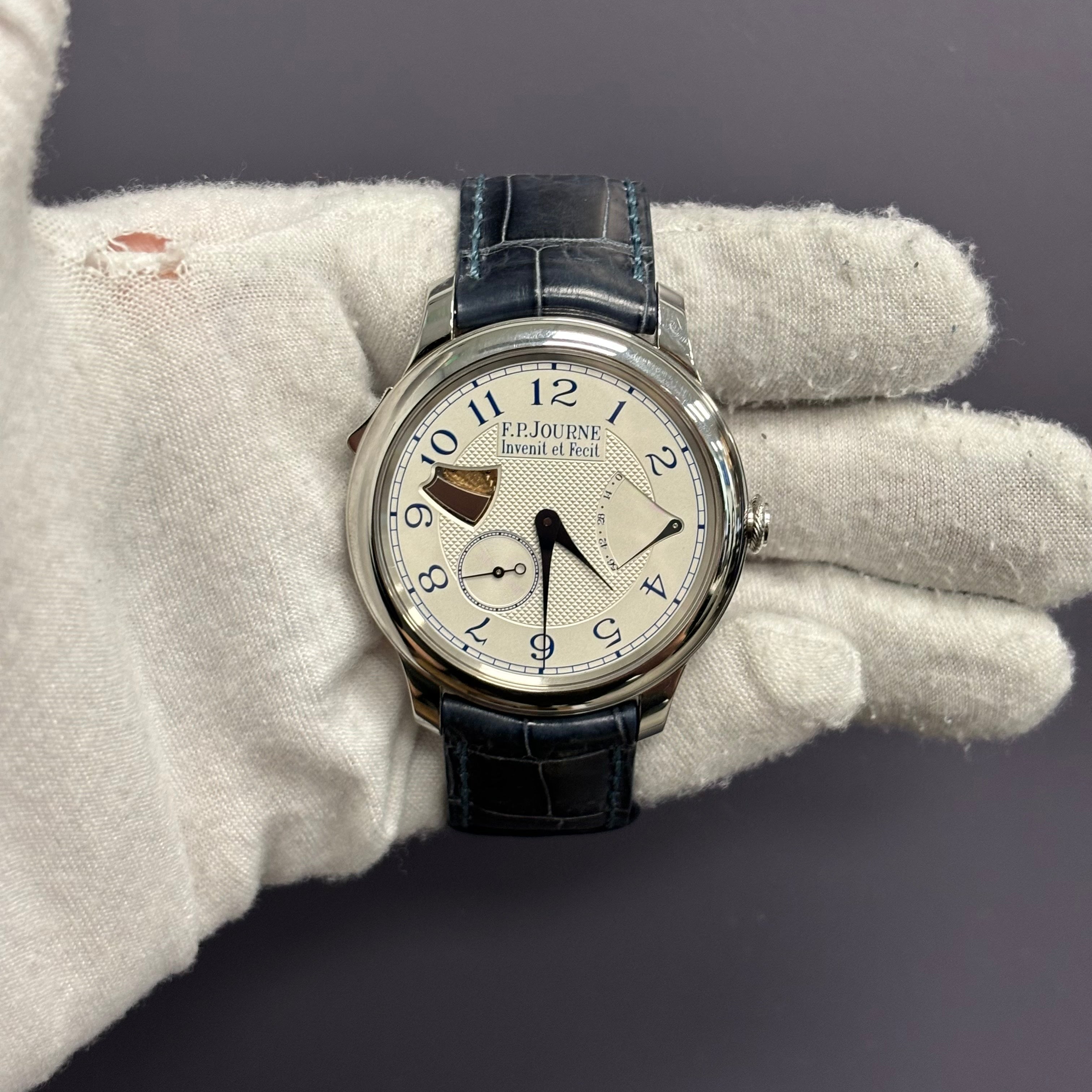 F.P. Journe Repetition 40mm White Dial Watch - Happy Jewelers Fine Jewelry Lifetime Warranty