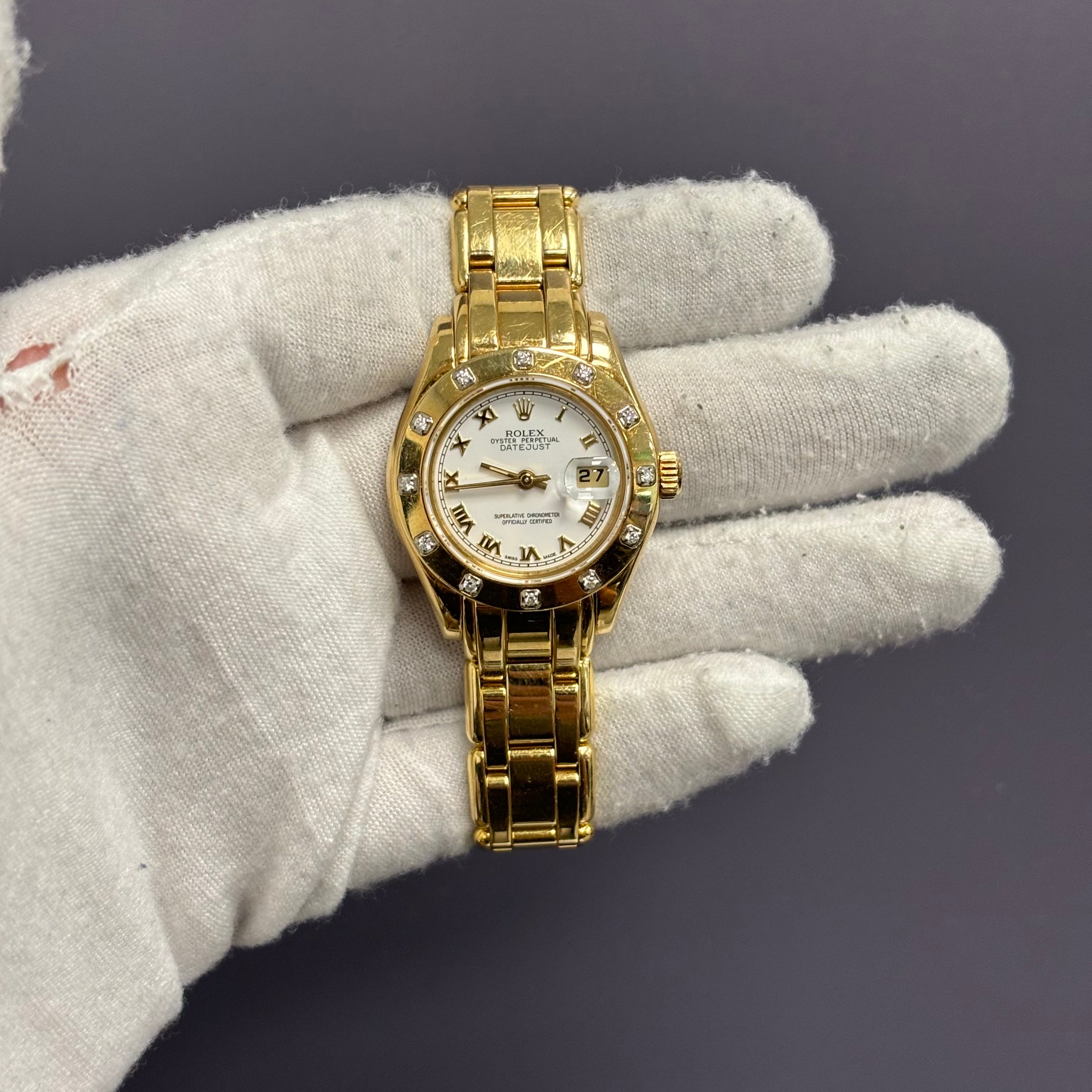 Rolex Datejust 29mm White Dial Watch Ref# 69318 - Happy Jewelers Fine Jewelry Lifetime Warranty