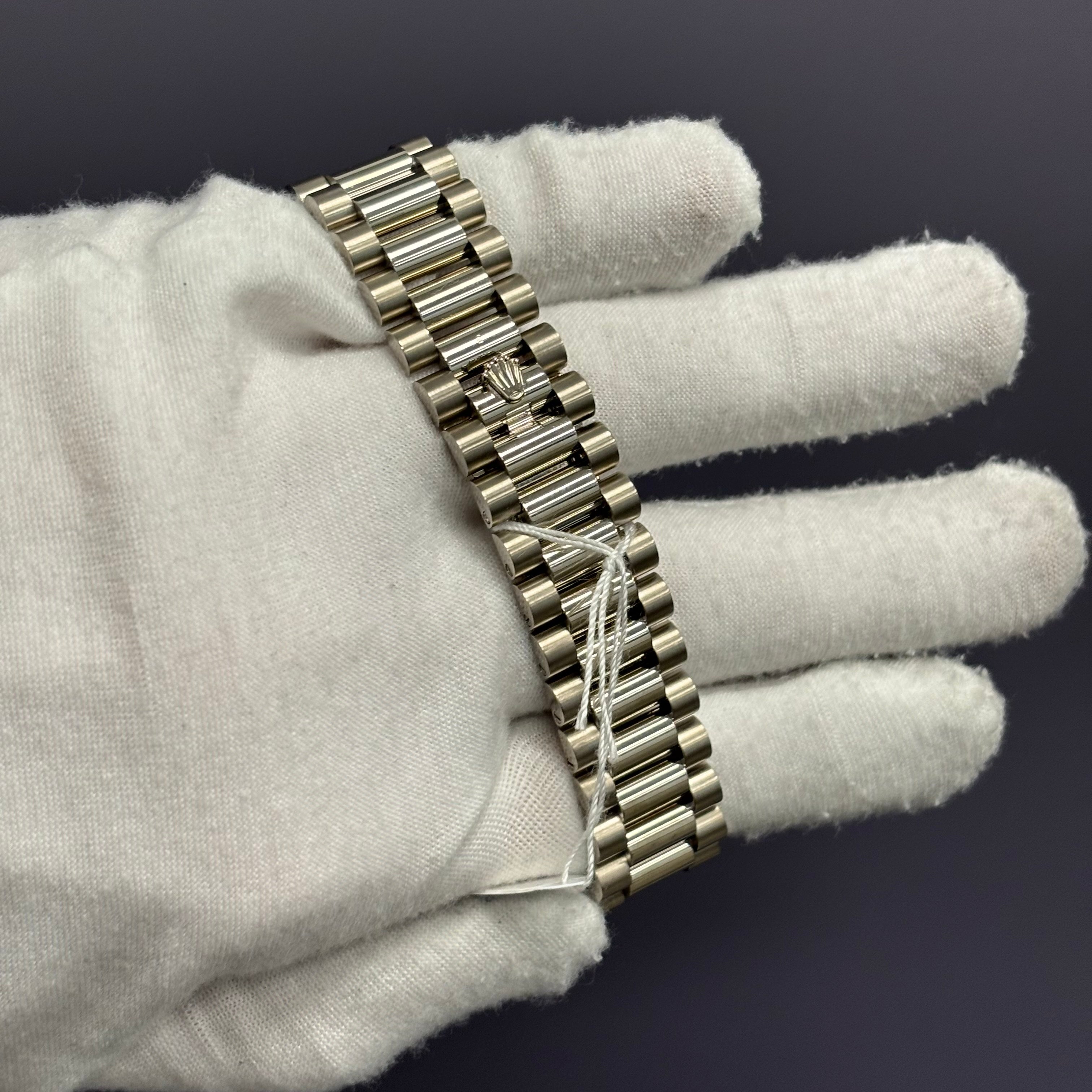 Rolex Day Date 36mm Blue Dial Watch Ref# 128239 - Happy Jewelers Fine Jewelry Lifetime Warranty