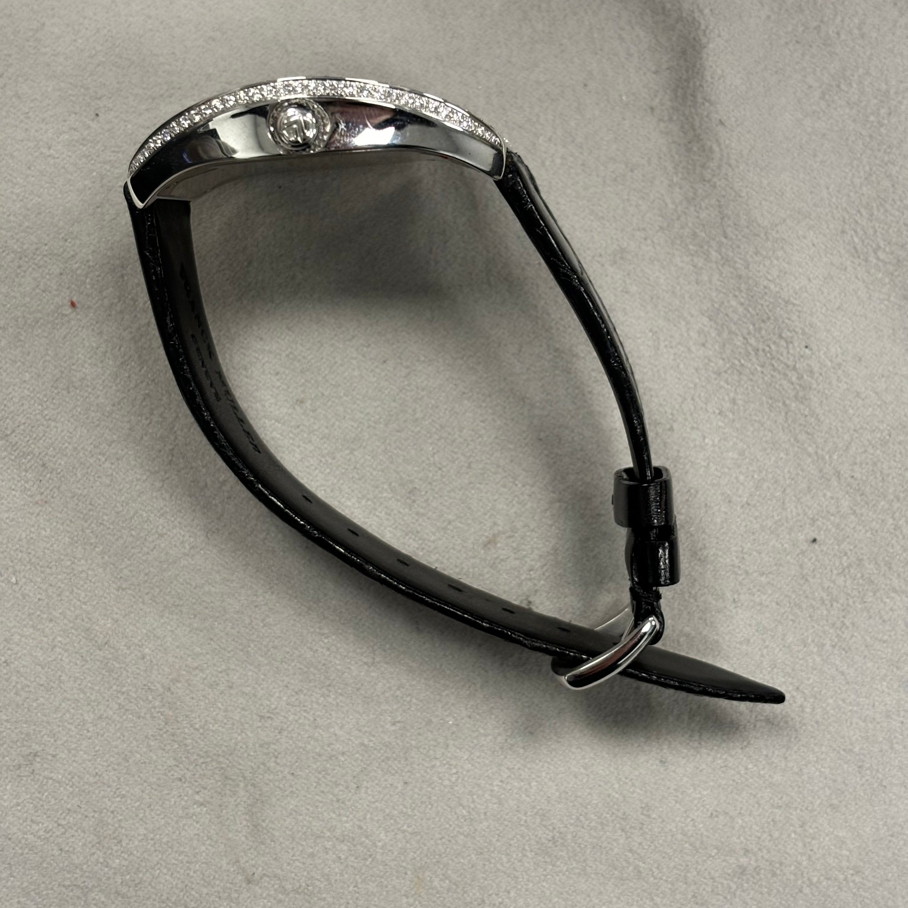 Franck Infinity 41mm Pave Dial Watch Ref# 3540 QZ A D4 CD OG - Happy Jewelers Fine Jewelry Lifetime Warranty