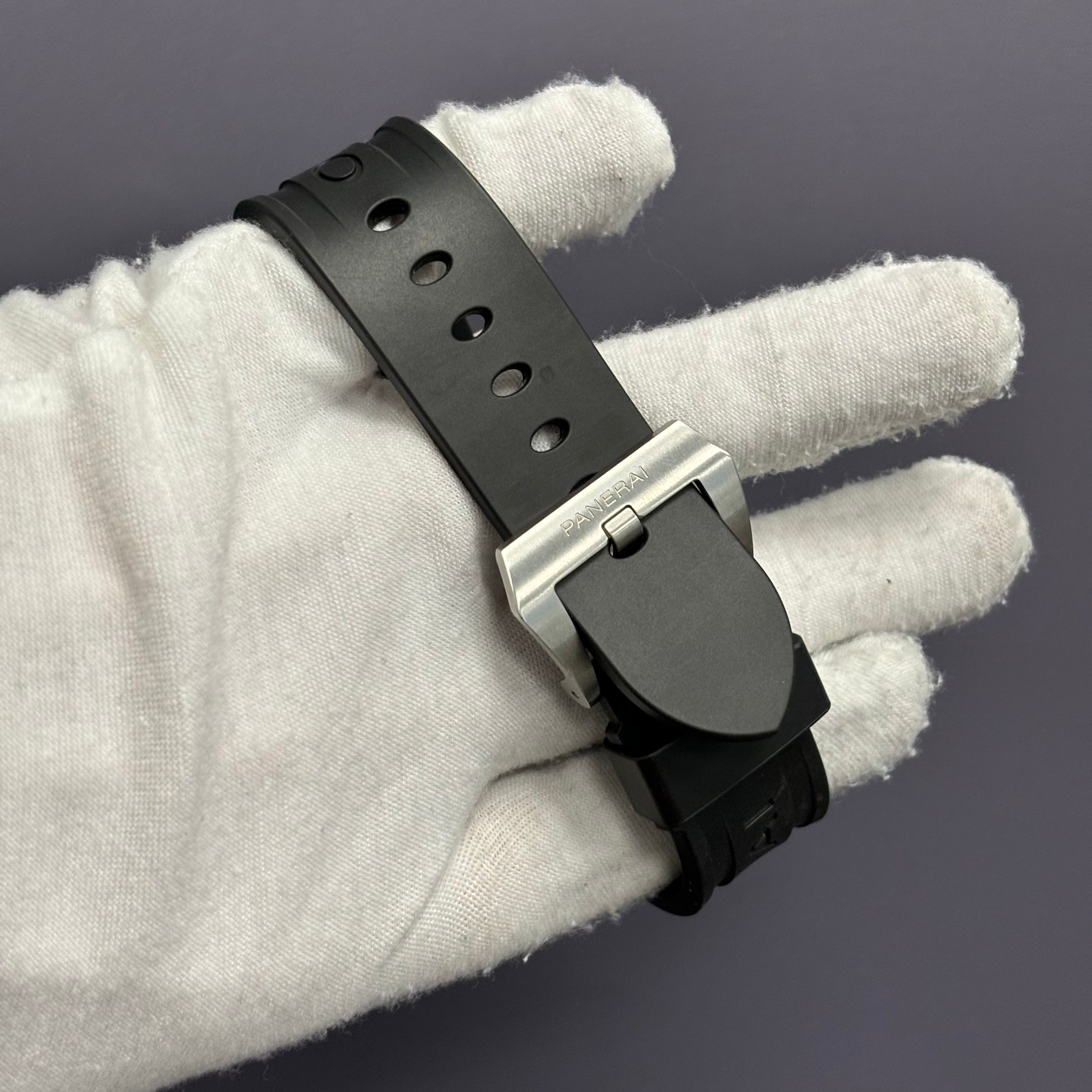 Panerai Luminor 44mm Blue Dial Watch Ref# PAM00087 - Happy Jewelers Fine Jewelry Lifetime Warranty