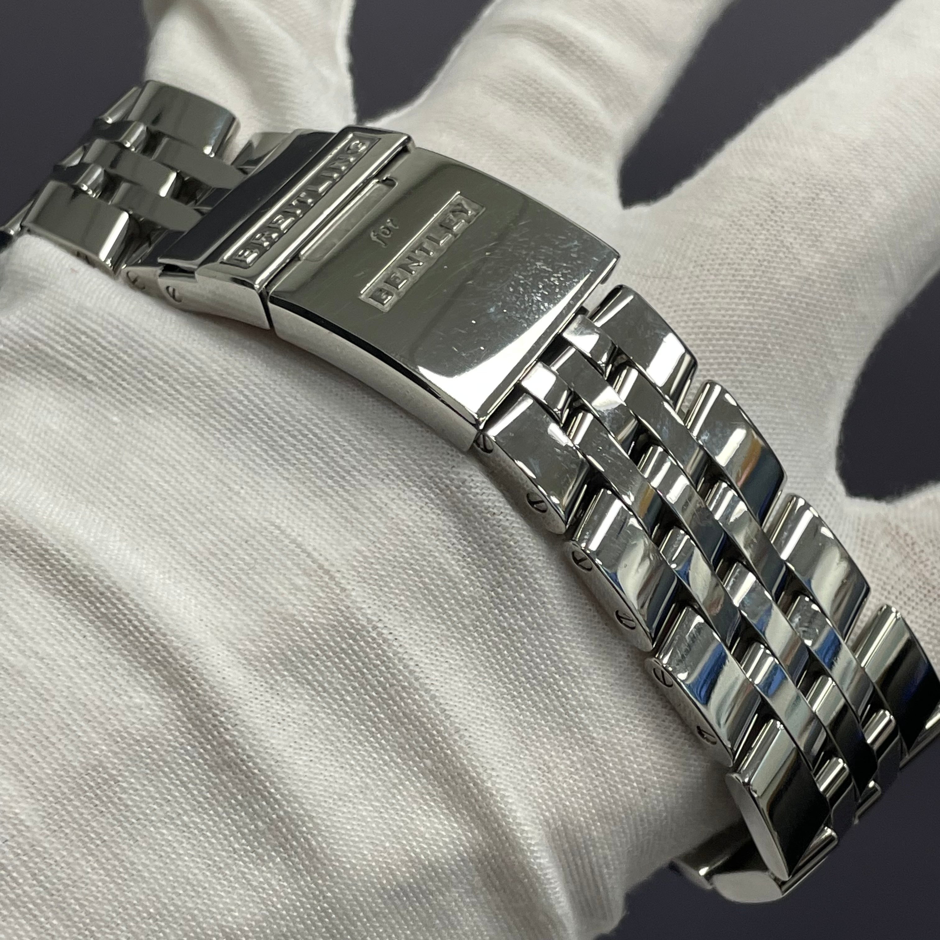 Breitling Bentley 48mm Black Dial Watch Ref# A44362 - Happy Jewelers Fine Jewelry Lifetime Warranty