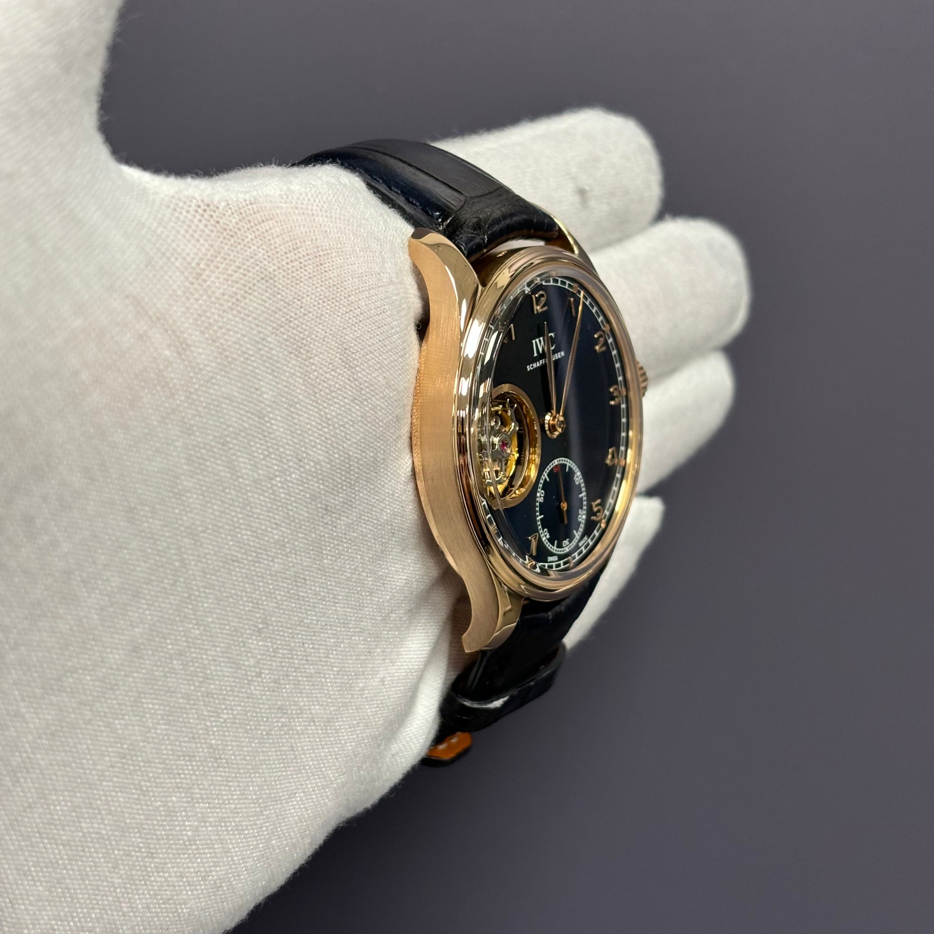 IWC Portugieser 43mm Blue Dial Watch Ref# IW546305 - Happy Jewelers Fine Jewelry Lifetime Warranty